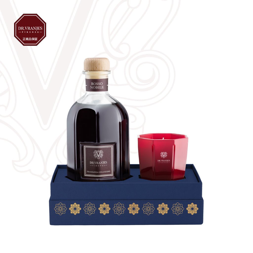 GIFT BOX 250D+80CA ROSSO NOBILE / 250ml+80g