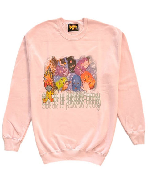 CVTVLIST(カタリスト) GIVE ME MONEY CREWNECK / PINK | Detail 