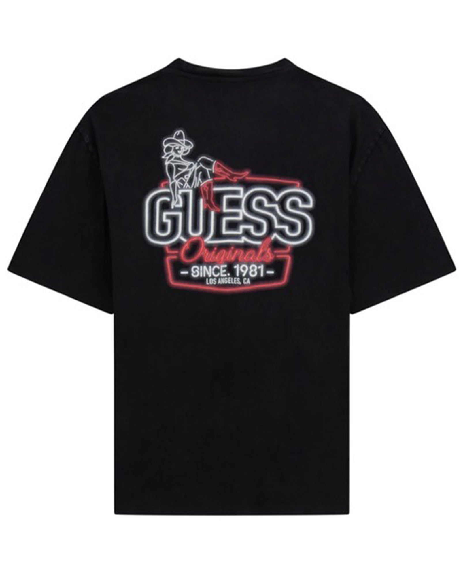 GUESS JEANS・ゲス ジーンズ - Tシャツ・カットソー GO AMERICAN CLASSIC TEE / BLACK
