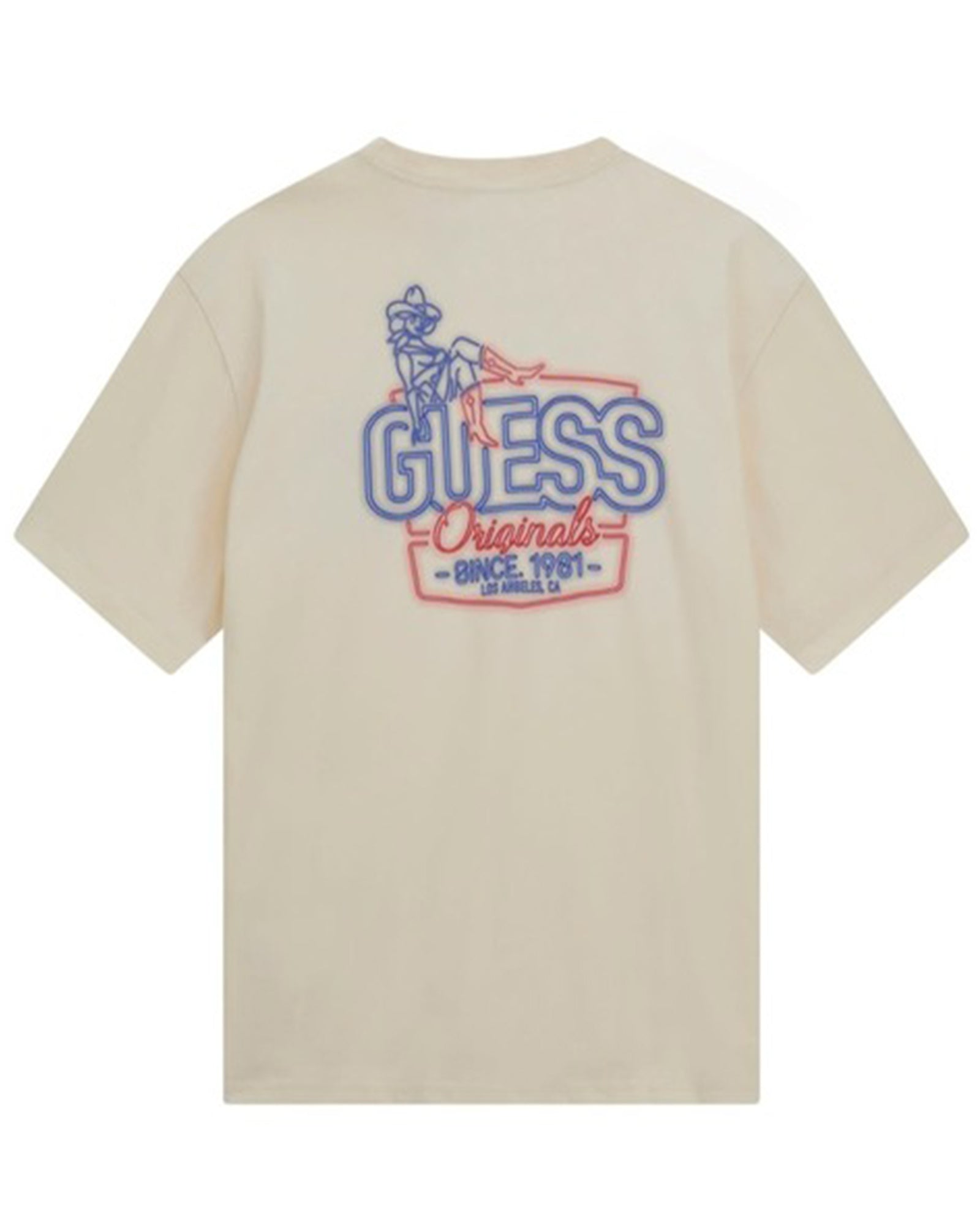 GUESS JEANS・ゲス ジーンズ - Tシャツ・カットソー GO PRINTED MUSCLE TEE / IVORY