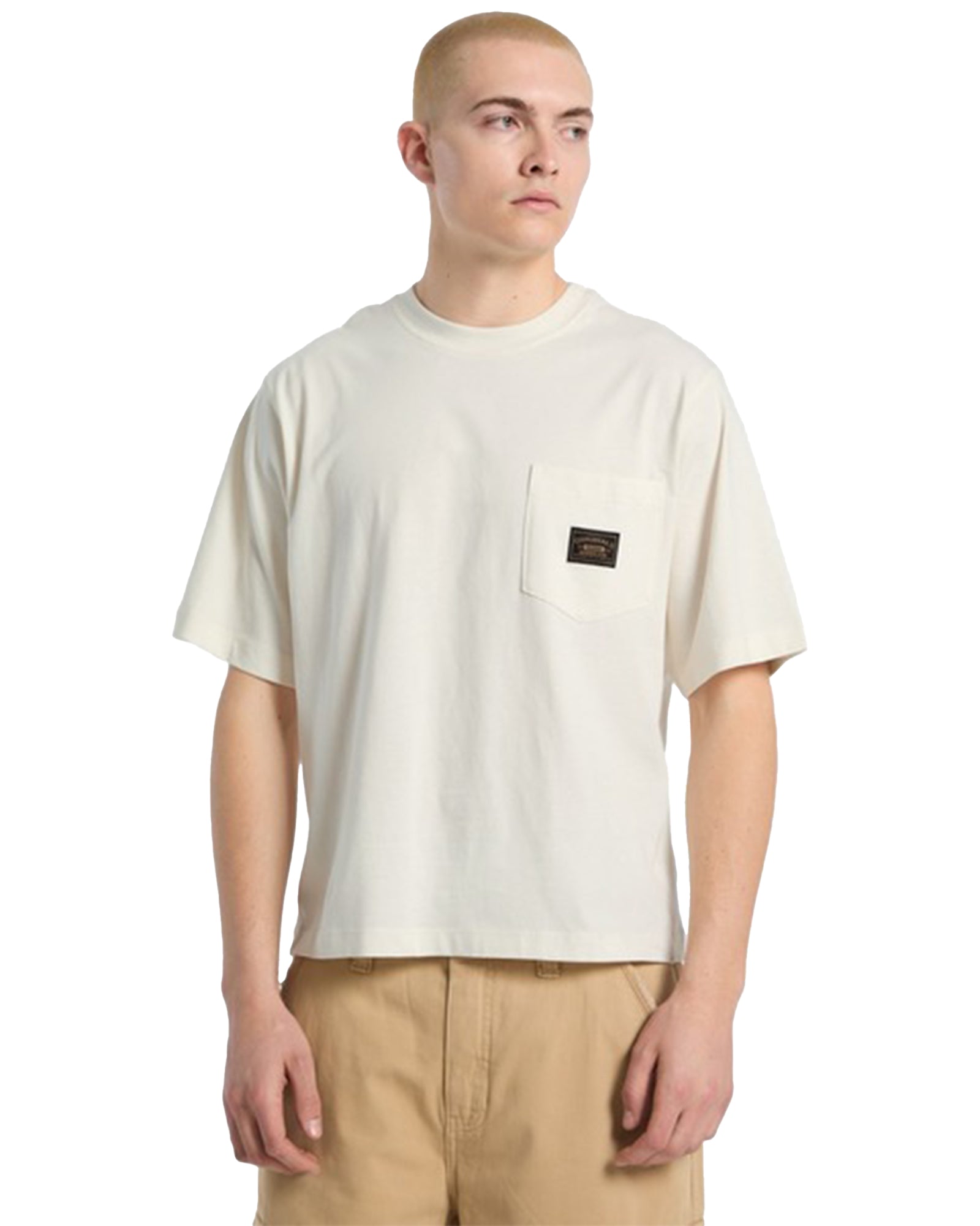 GUESS JEANS・ゲス ジーンズ - Tシャツ・カットソー GO BOXY POCKET TEE / IVORY