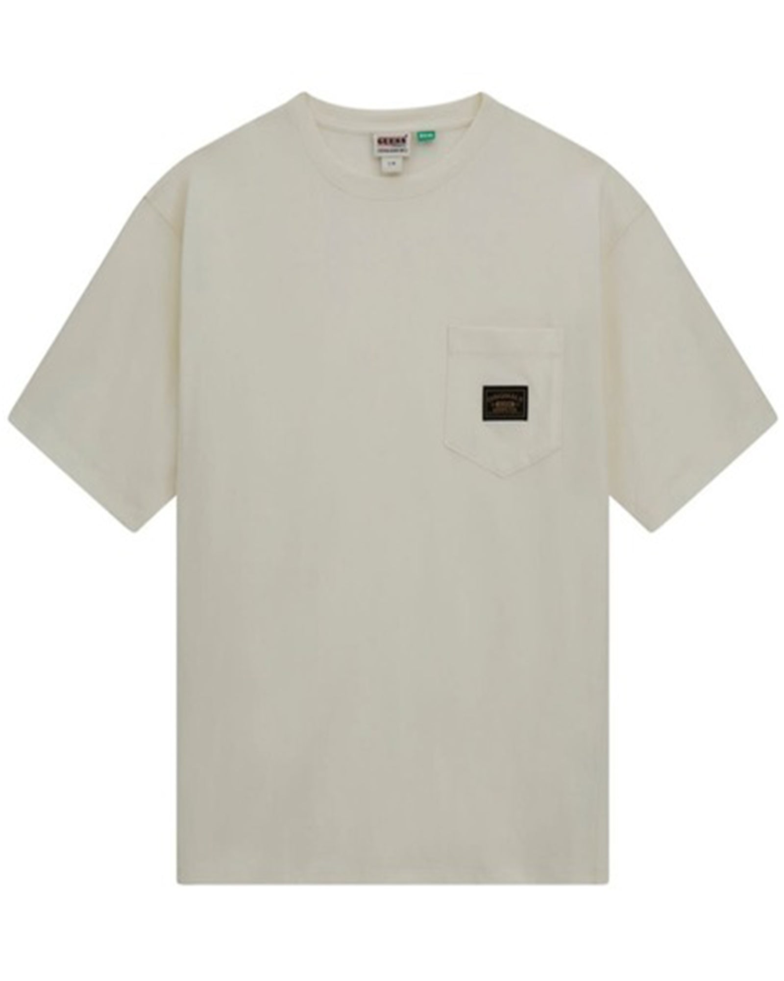 GUESS JEANS・ゲス ジーンズ - Tシャツ・カットソー GO BOXY POCKET TEE / IVORY