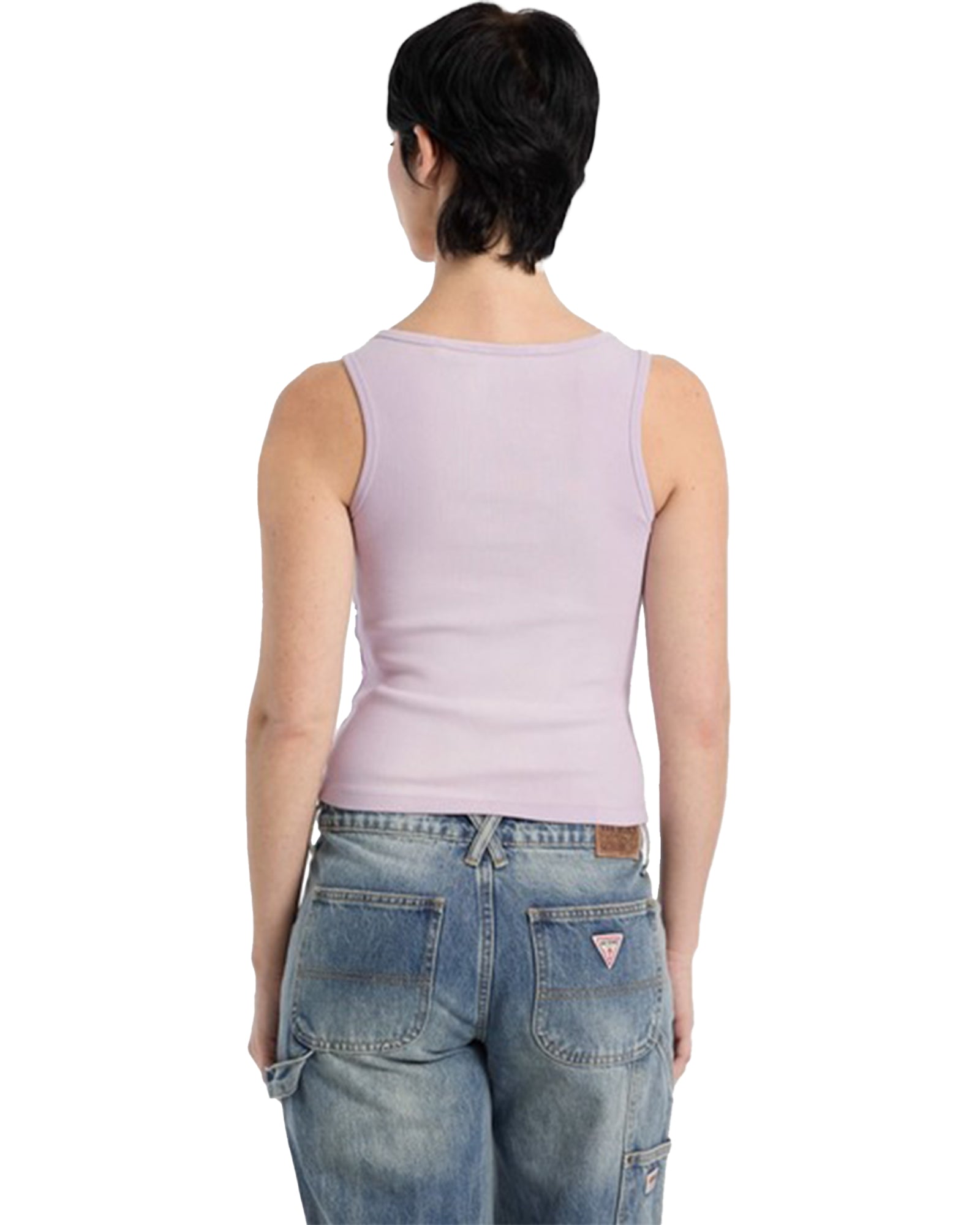 GUESS JEANS・ゲス ジーンズ - アンダーウェア GO RHINESTONE TANK TOP / PURPLE
