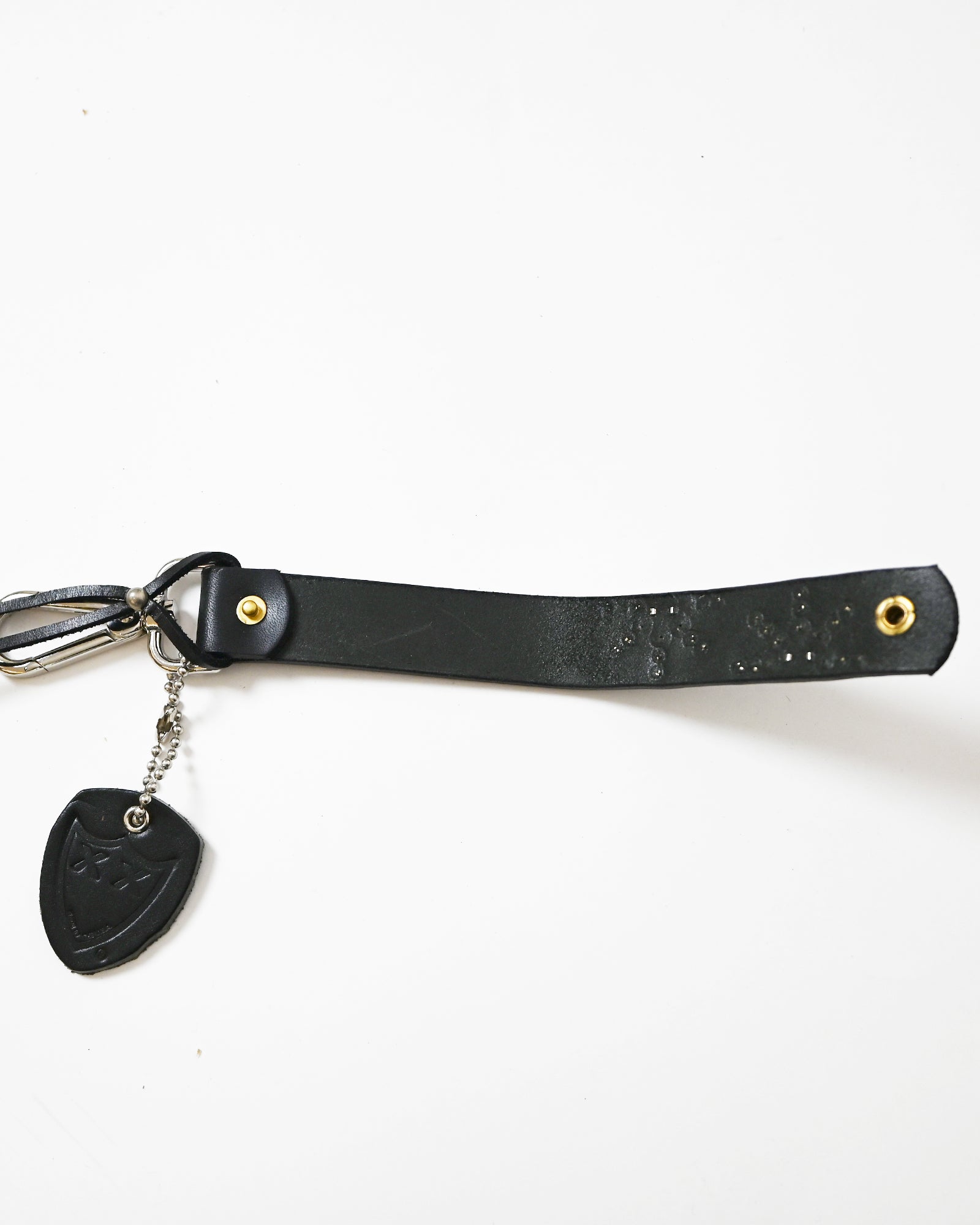 HTC・ - キーチェーン HALF STARBARST STUDS NARROW & JUWEL KEYHOLDER / BLACK