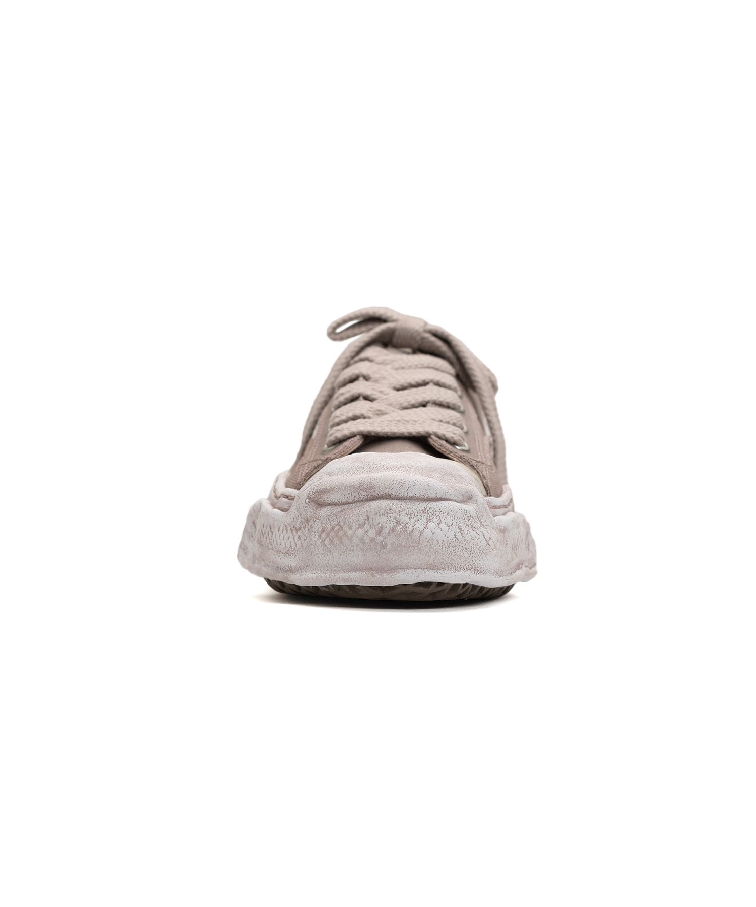 MIHARA YASUHIRO × HANK / ORIGINAL SOLE CANVAS GARMENT DYED LOW-TOP SNEAKER / GRAY