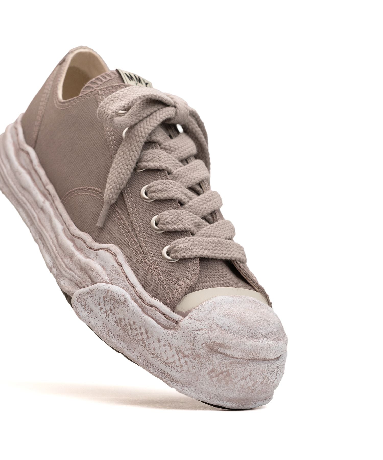 MIHARA YASUHIRO × HANK / ORIGINAL SOLE CANVAS GARMENT DYED LOW-TOP SNEAKER / GRAY