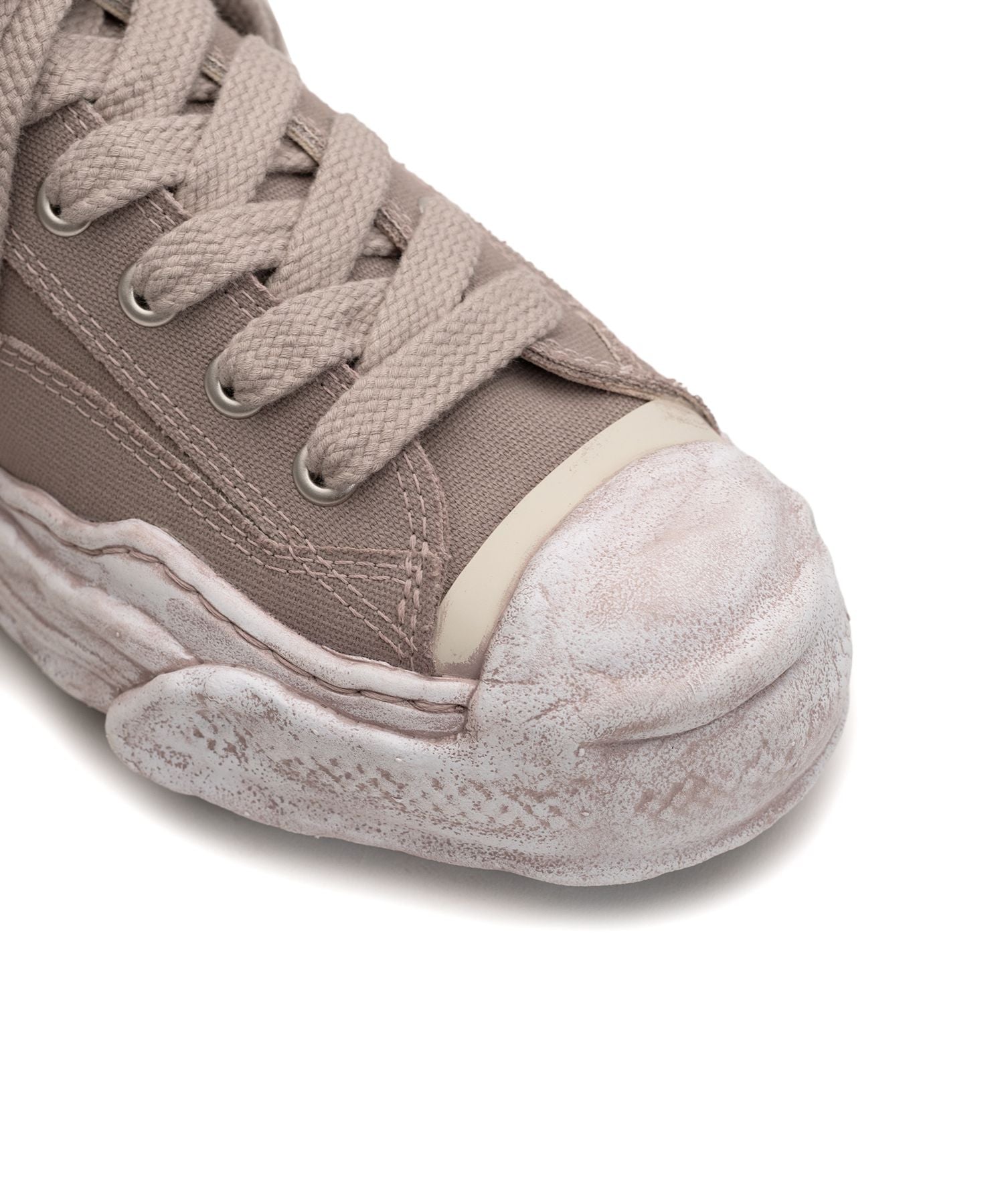 MIHARA YASUHIRO × HANK / ORIGINAL SOLE CANVAS GARMENT DYED LOW-TOP SNEAKER / GRAY