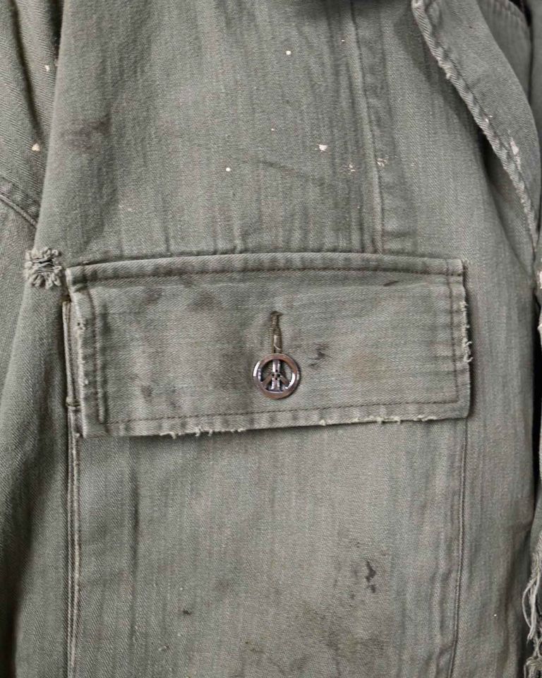 READYMADE × HBONE SHIRTJACKET / KHAKI