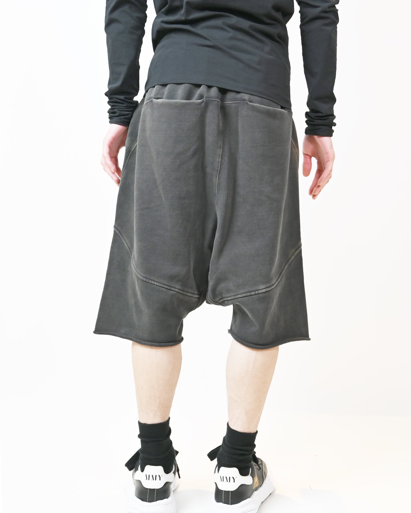 Entire studios・エンタイアスタジオ - ハーフ・ショートパンツ HEAVY DROP SHORT / WASHED BLACK