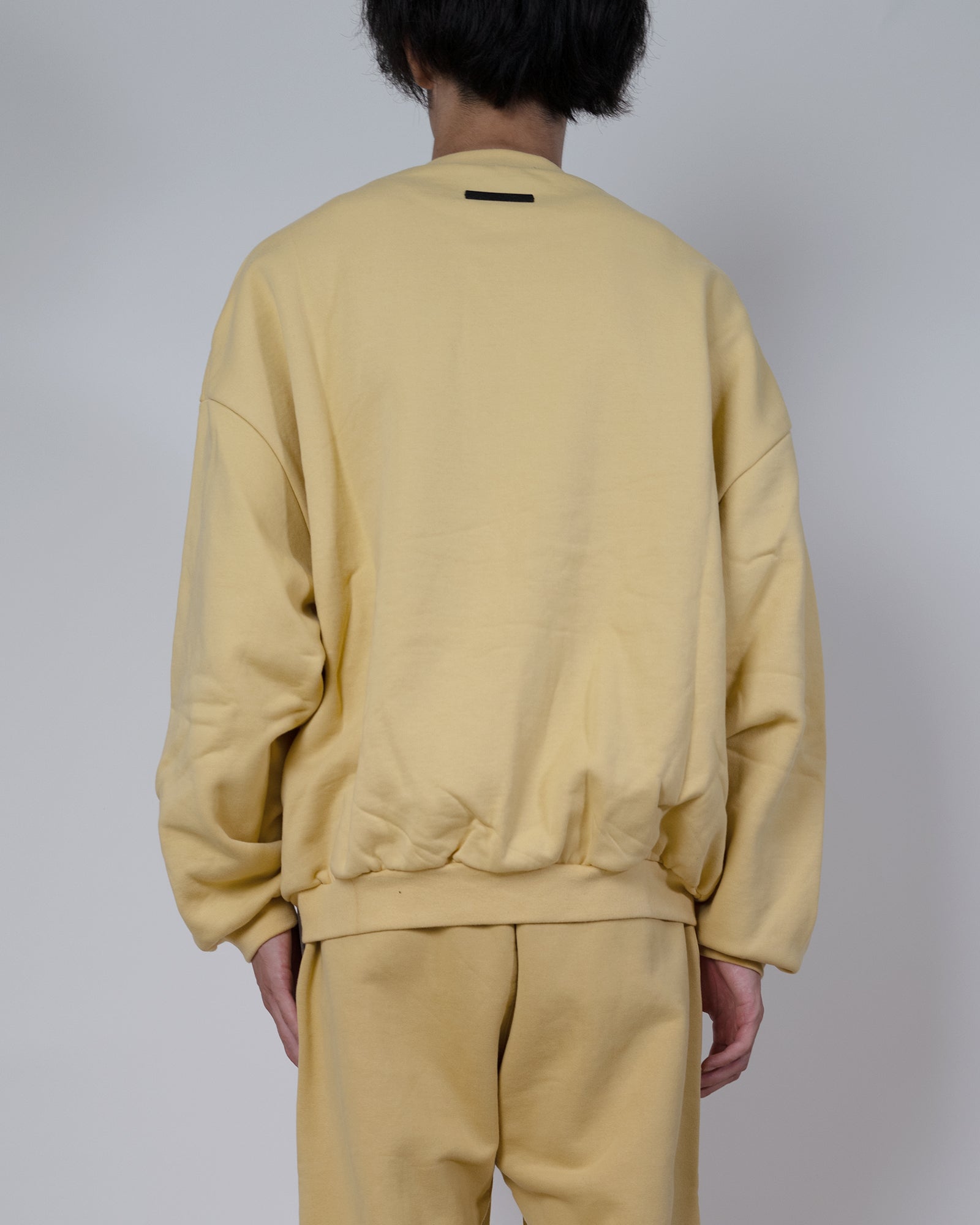 ESSENTIALS × HEAVY FLEECE CREWNECK / AMBER