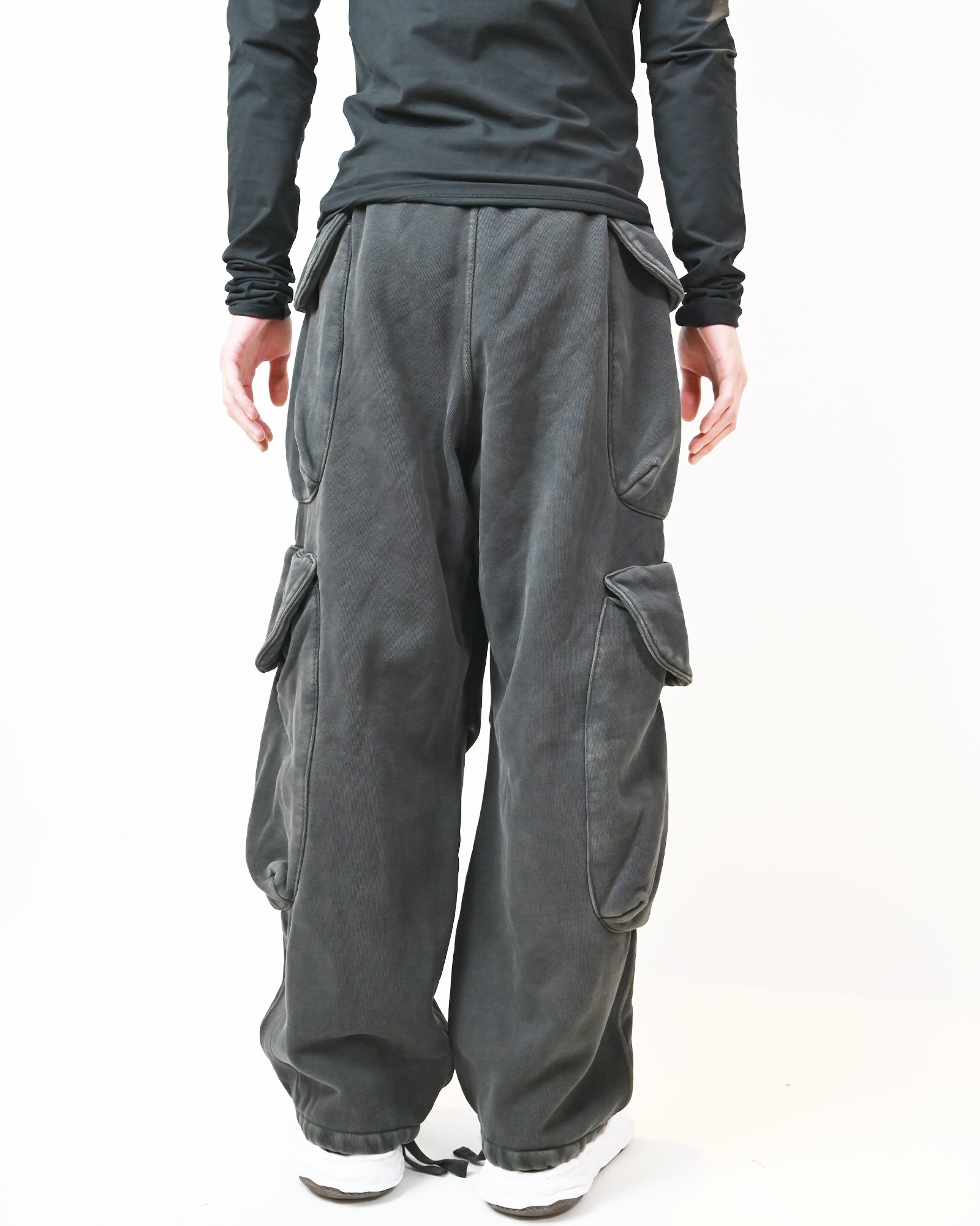 Entire studios・エンタイアスタジオ - スウェットパンツ HEAVY GOCAR / WASHED BLACK