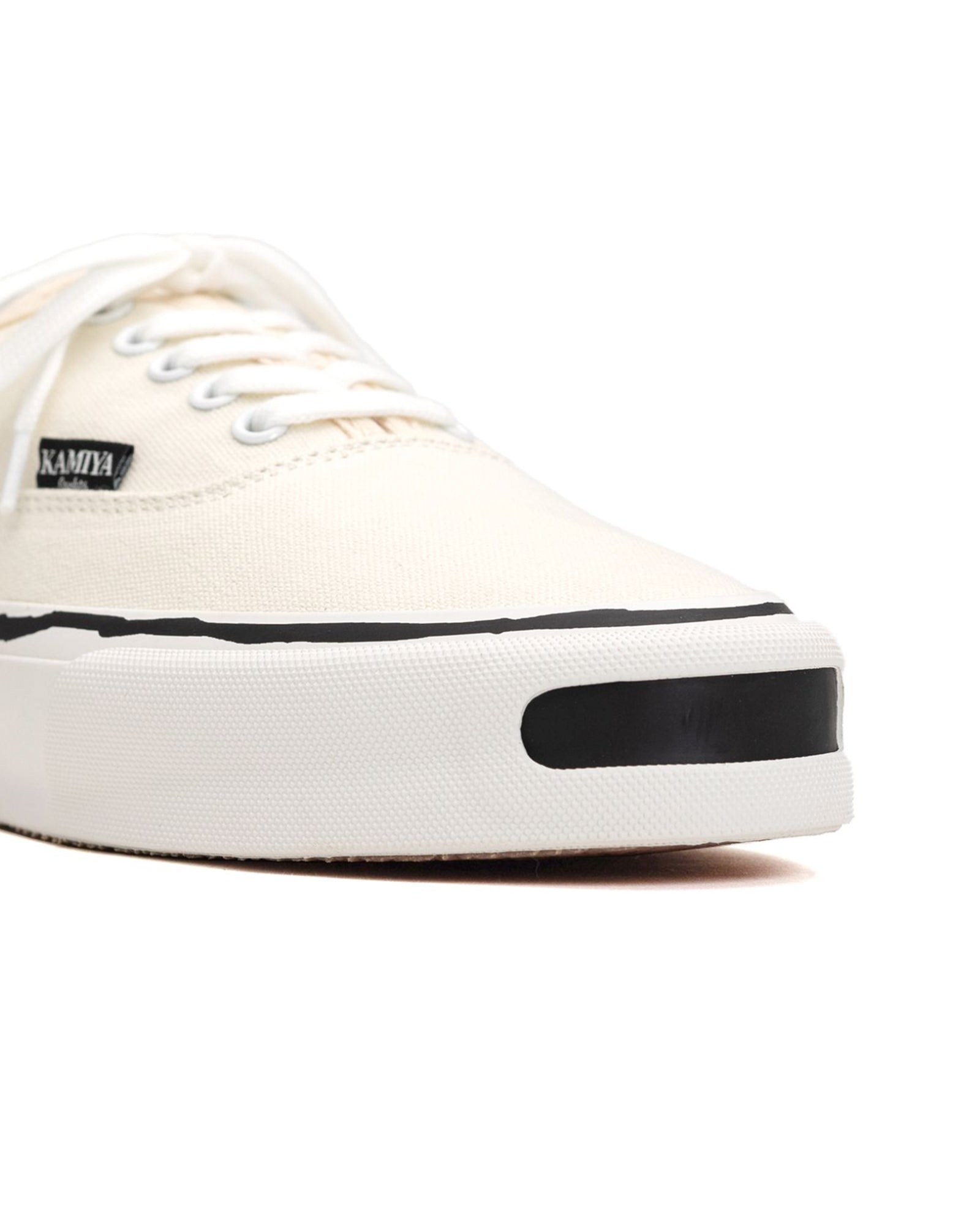 KAMIYA・カミヤ - ローカットスニーカー "HERC" VULCANIZE SNEAKER / WHITE
