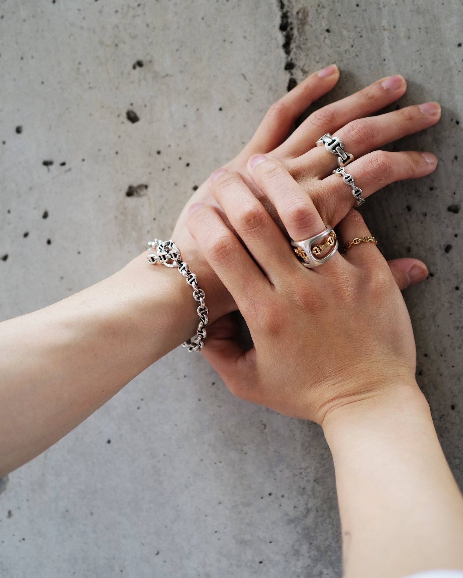 HOORSENBUHS・ホーセンブース - ブレスレット・バングル 5MM OPEN-LINK BRACELET