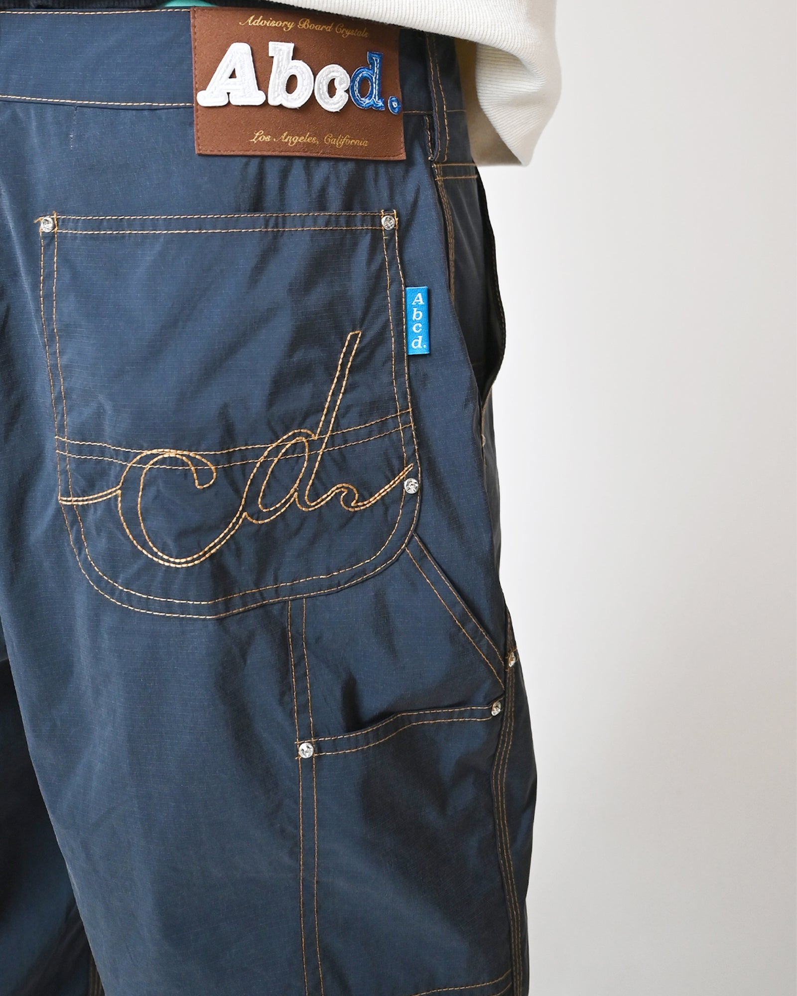 Advisory Board Crystals・アドバイザリー・ボード・クリスタルズ - ハーフ・ショートパンツ HYPERLIGHTWEIGHT NYLON RIPSTOP JORT / BLUE