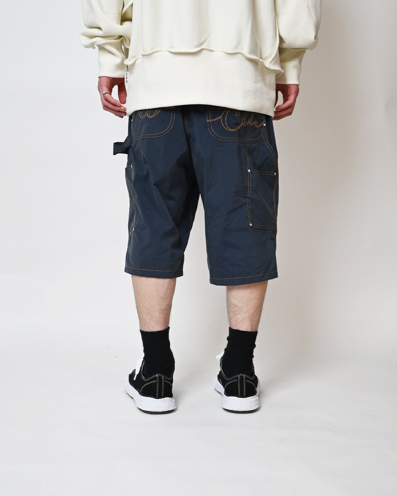 Advisory Board Crystals・アドバイザリー・ボード・クリスタルズ - ハーフ・ショートパンツ HYPERLIGHTWEIGHT NYLON RIPSTOP JORT / BLUE