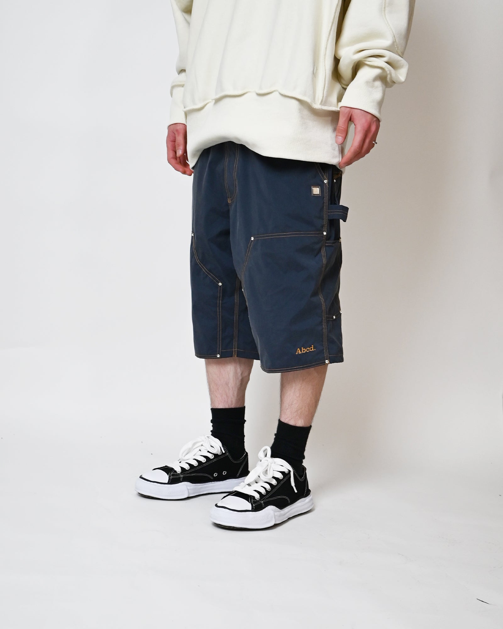 Advisory Board Crystals・アドバイザリー・ボード・クリスタルズ - ハーフ・ショートパンツ HYPERLIGHTWEIGHT NYLON RIPSTOP JORT / BLUE