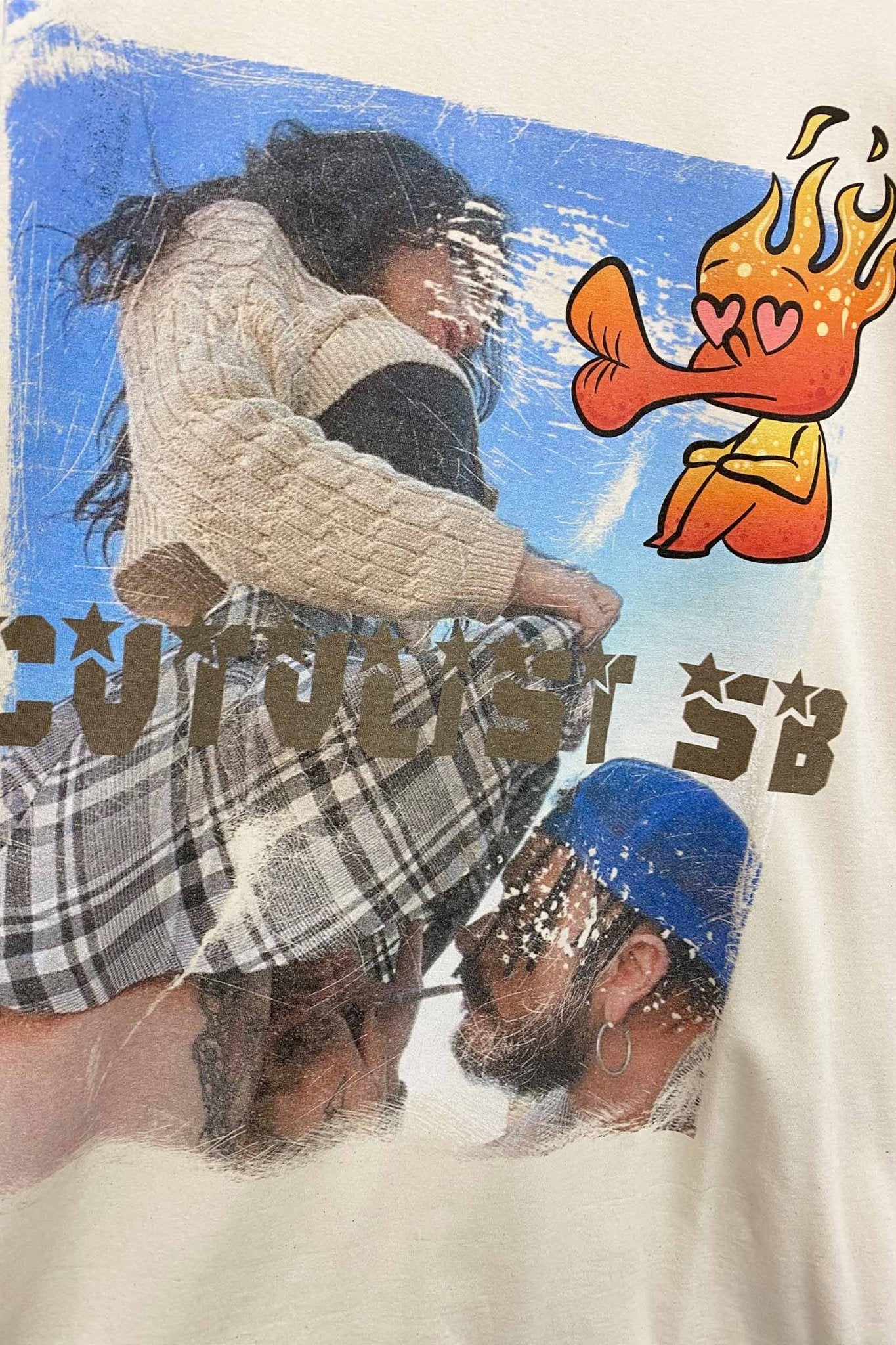 CVTVLIST × I PANCHIRA TEE / WHITE
