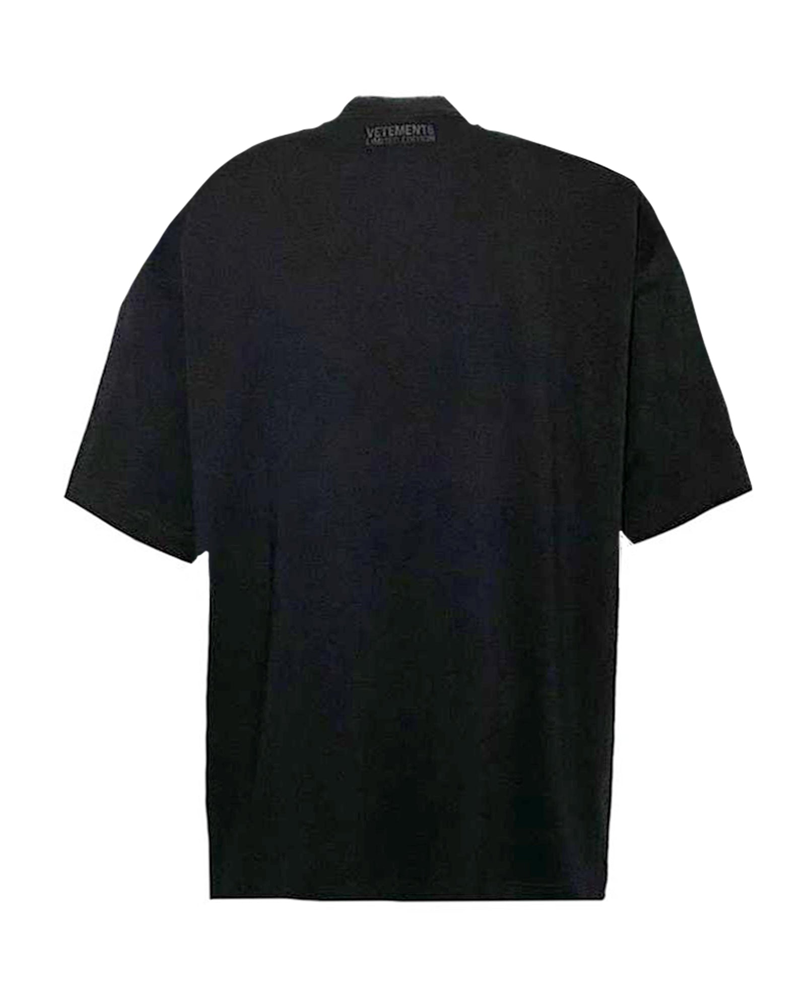 VETEMENTS × ILLUSION LOGO T-SHIRT / BLACK