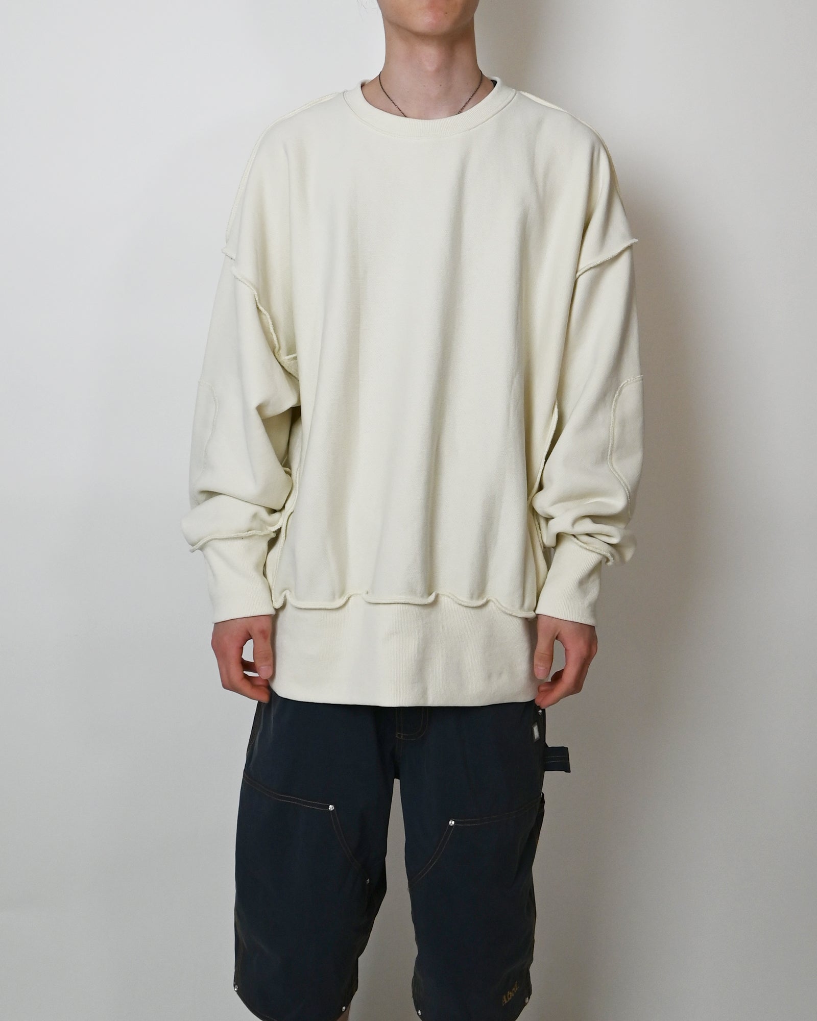 Advisory Board Crystals・アドバイザリー・ボード・クリスタルズ - スウェット INSIDE OUT CREWNECK SWEATSHIRT / BEIGE