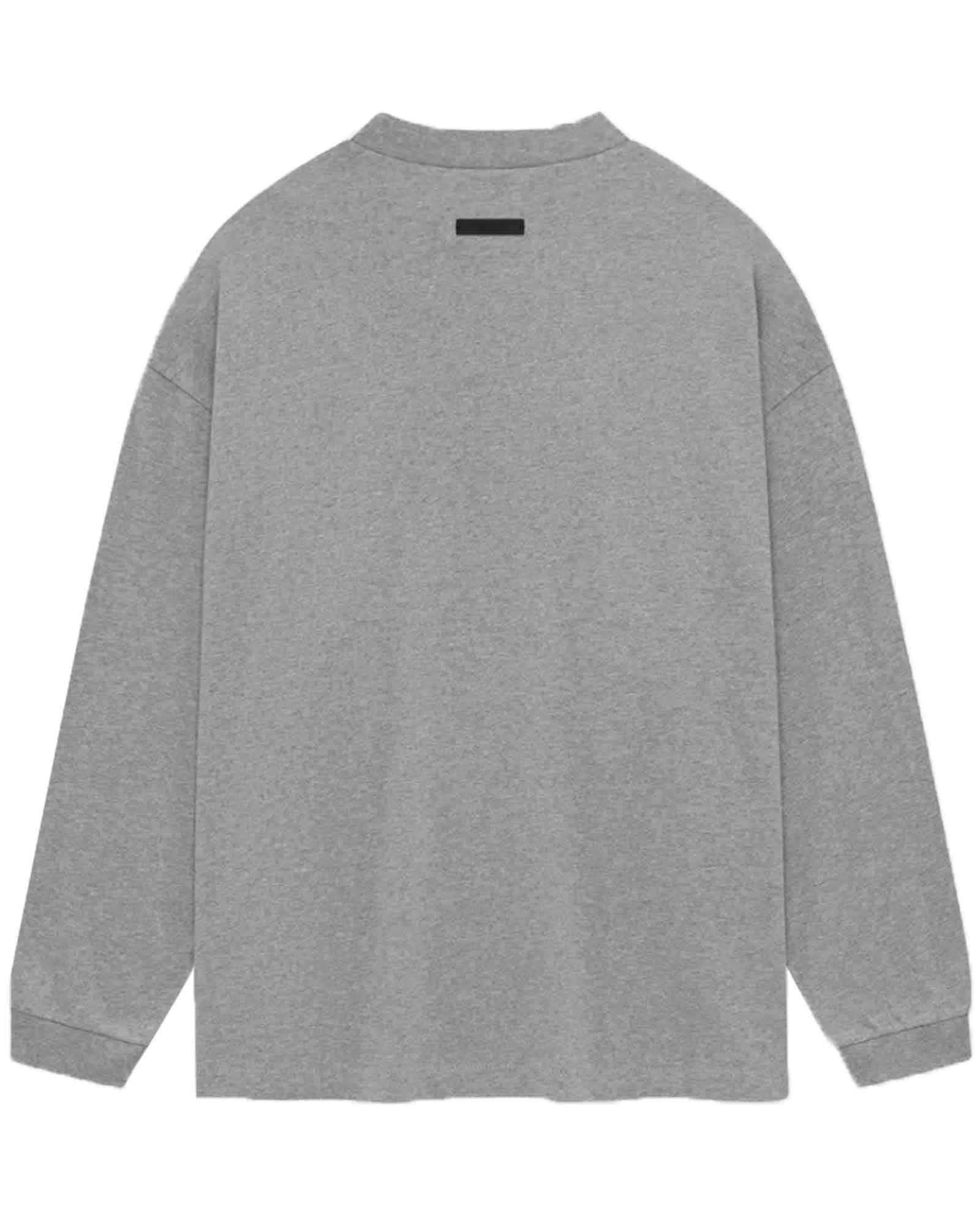 ESSENTIALS・エッセンシャルズ - L/S Tシャツ JERSEY LONG SLEEVE TEE / DARK HEATHER