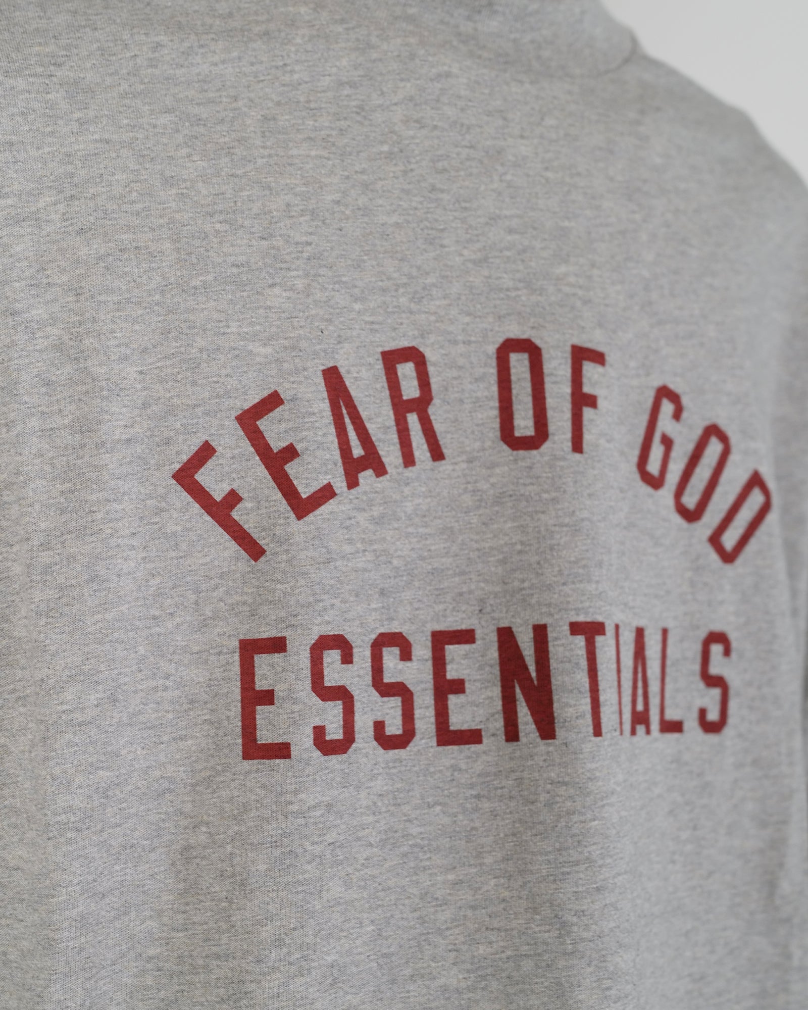 ESSENTIALS・エッセンシャルズ - L/S Tシャツ JERSEY LONG SLEEVE TEE / DARK HEATHER
