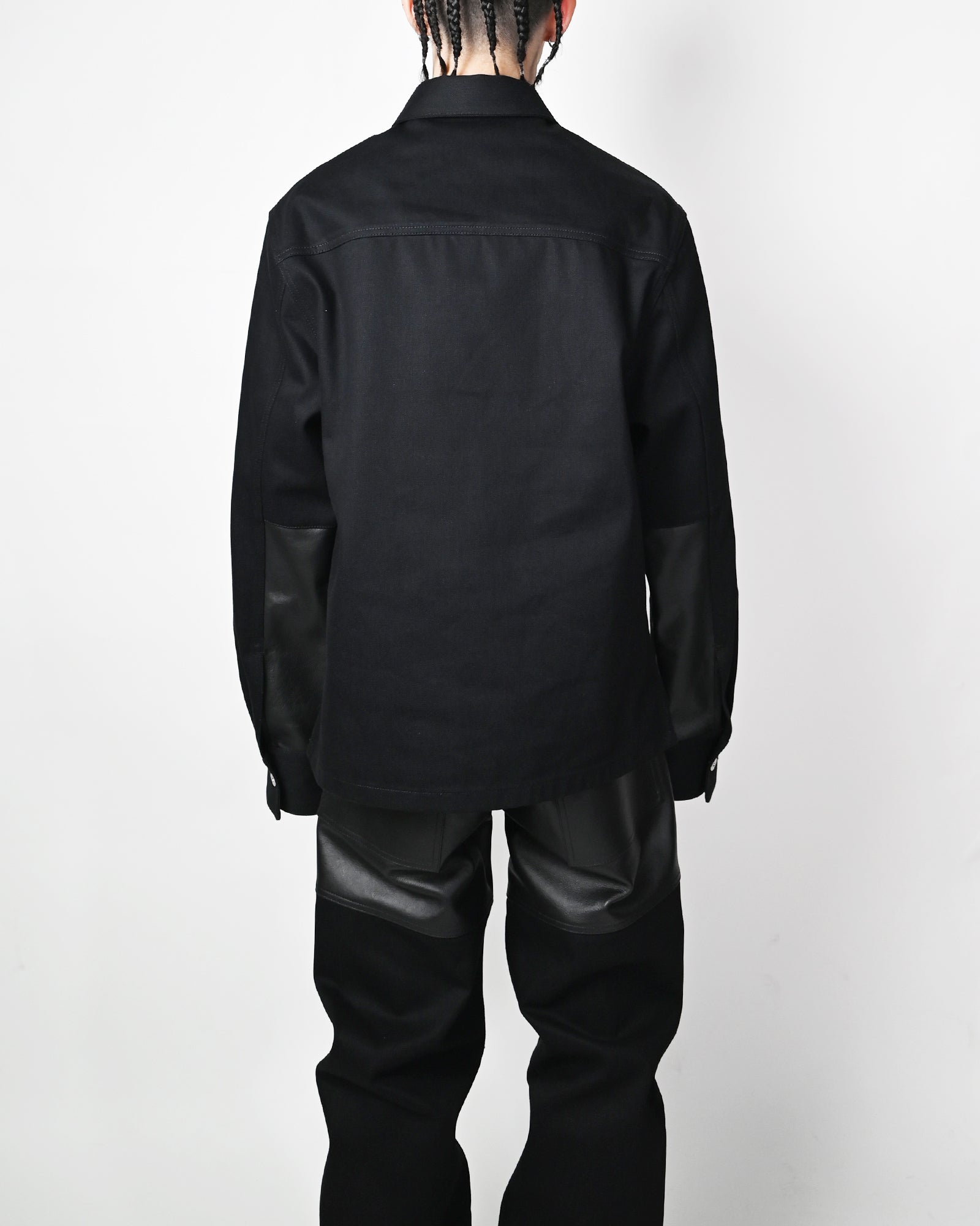JIL SANDER・ジルサンダー - デニムジャケット OUTER SHIRT 17 WL / BLACK