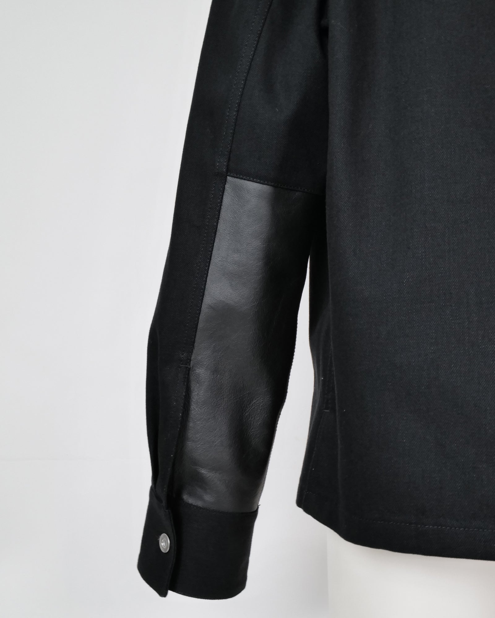 JIL SANDER・ジルサンダー - デニムジャケット OUTER SHIRT 17 WL / BLACK
