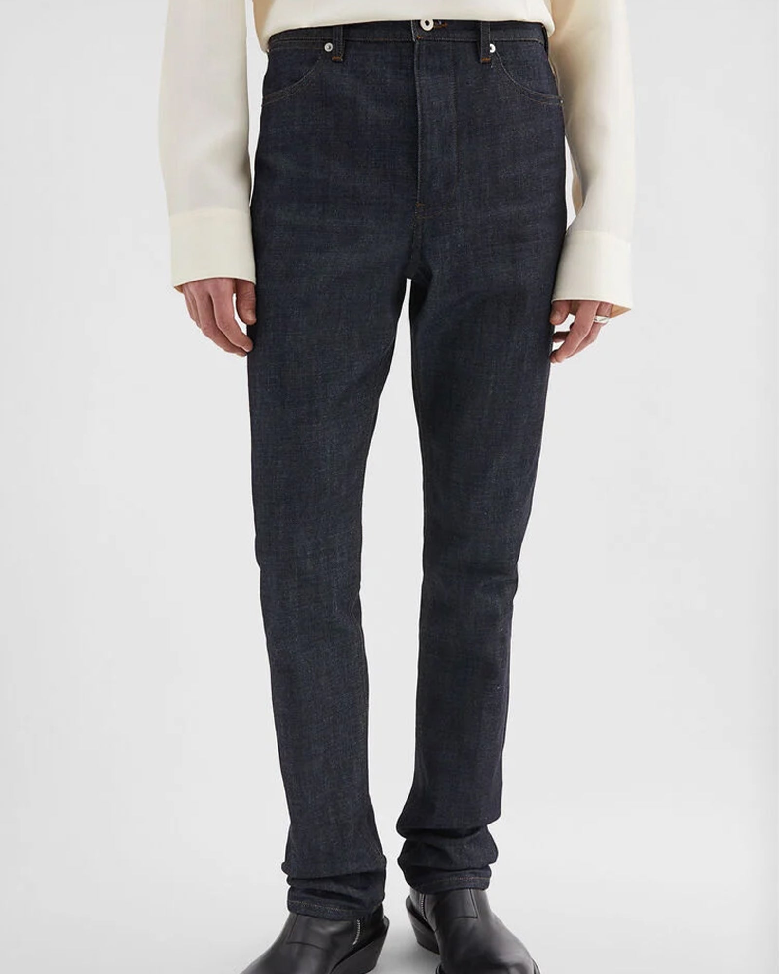 JIL SANDER・ジルサンダー - デニムパンツ TROUSER 164 AW 19 / INDIGO