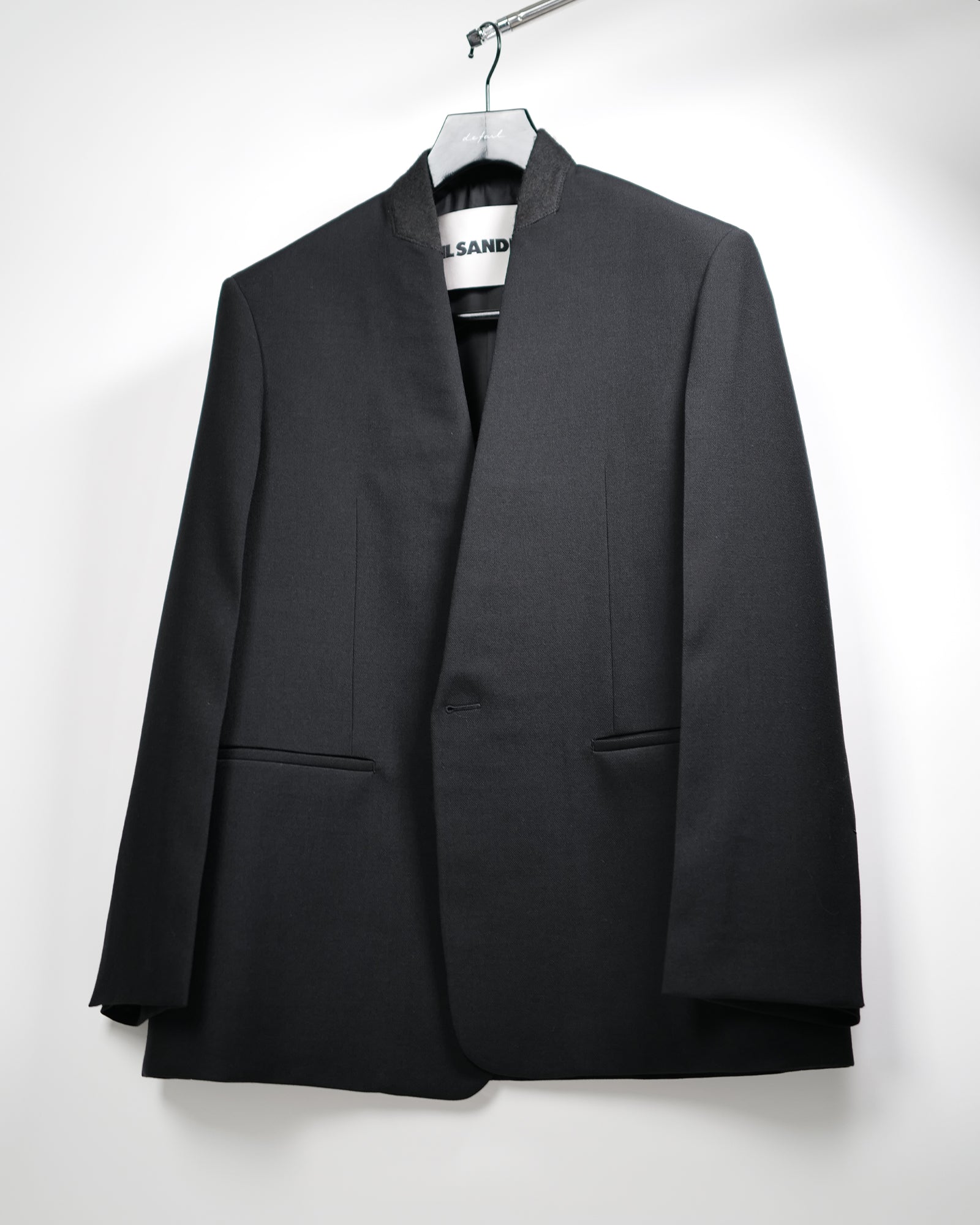 JIL SANDER・ジルサンダー - ジャケット JACKET 56 TM / BLACK
