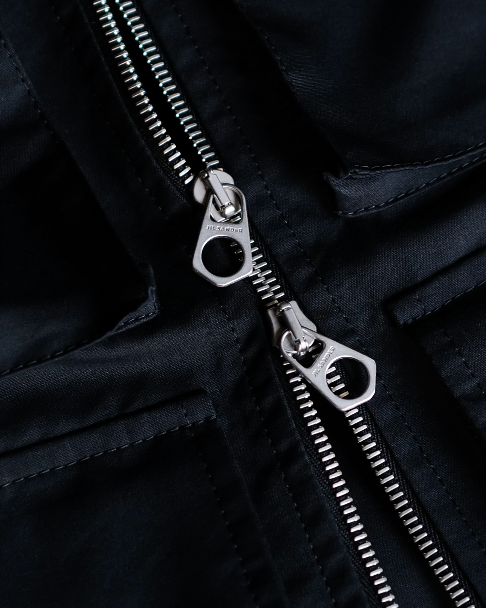 JIL SANDER・ジルサンダー - ベスト VEST 20 / BLACK