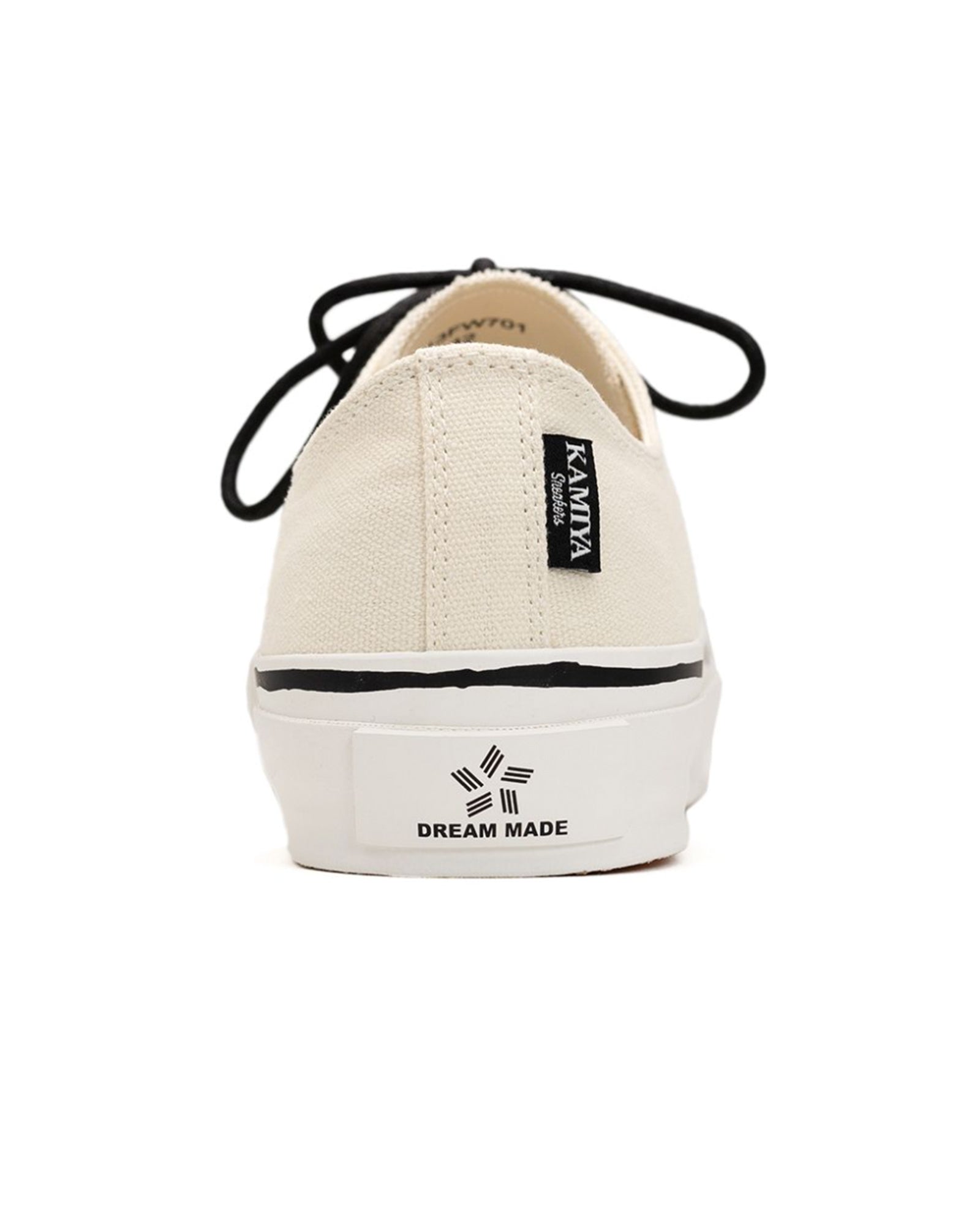 KAMIYA・カミヤ - ローカットスニーカー "JOEY" VULCANIZED SNEAKER / WHITE