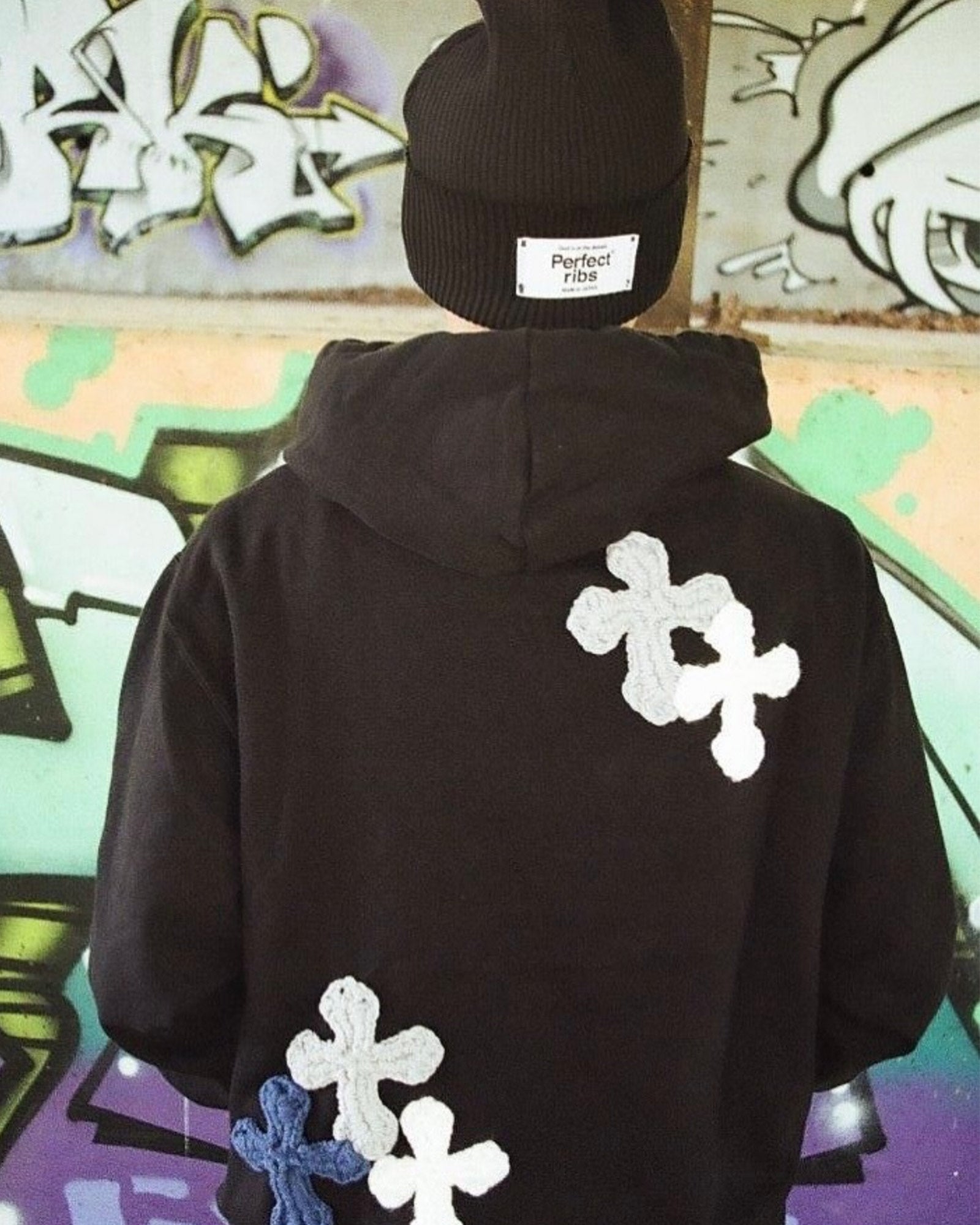 Perfectribs・パーフェクトリブズ - ニットキャップ・ビーニー RIB BEANIE CAP-1 / BLACK