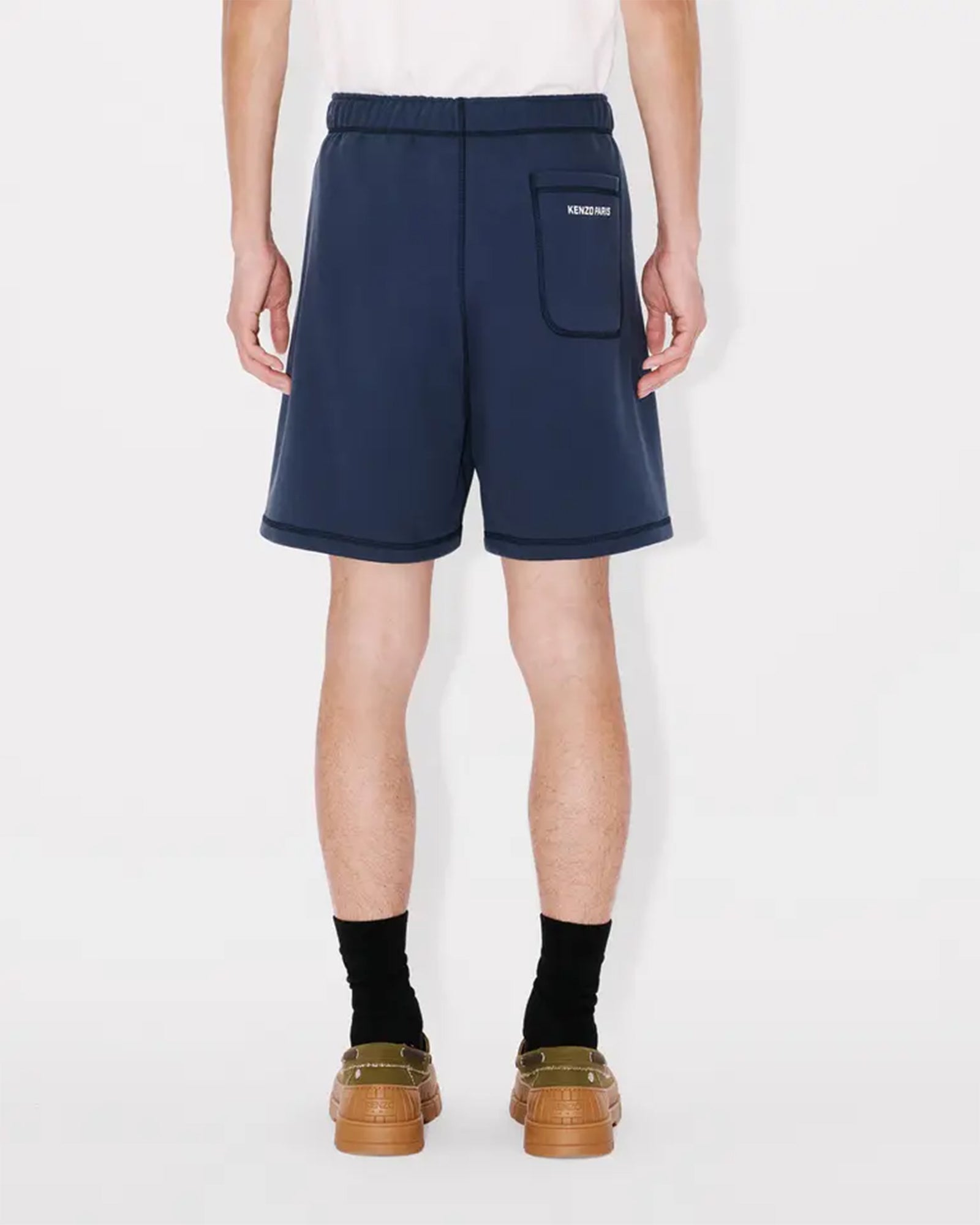 KENZO・Kenzo -  KENZO JUNGLE ELEPHANT SHORTS / BLUE