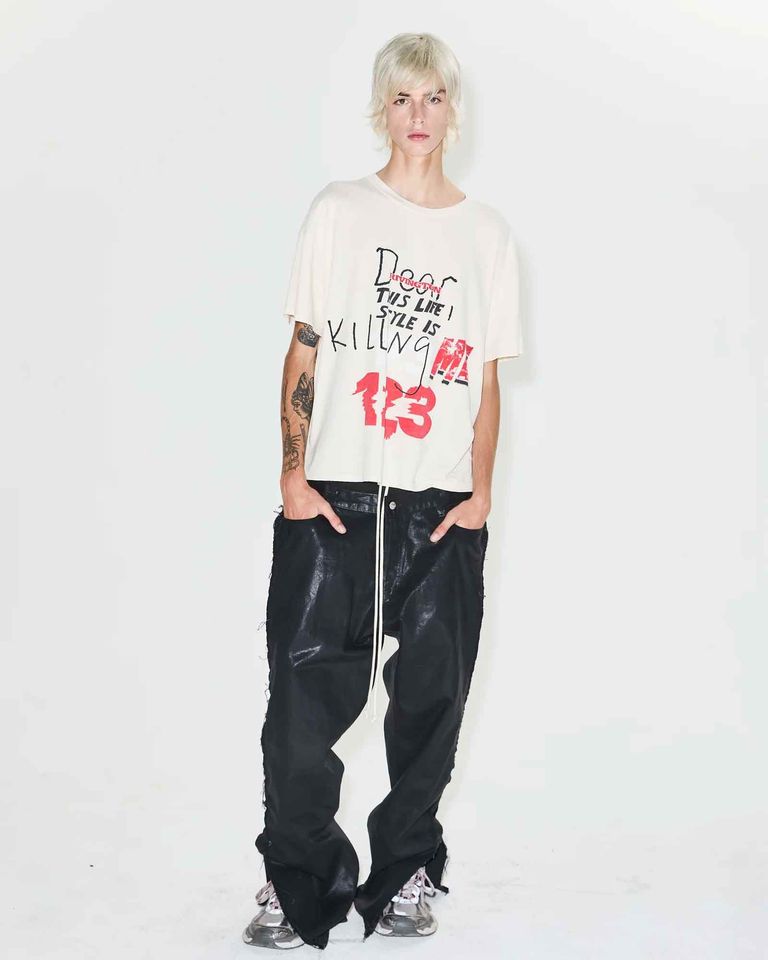 RRR123 × KILLING ME SS TEE / WHITE