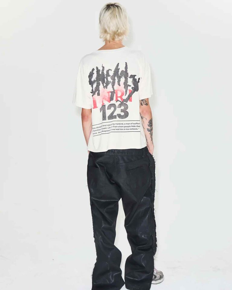 RRR123 × KILLING ME SS TEE / WHITE