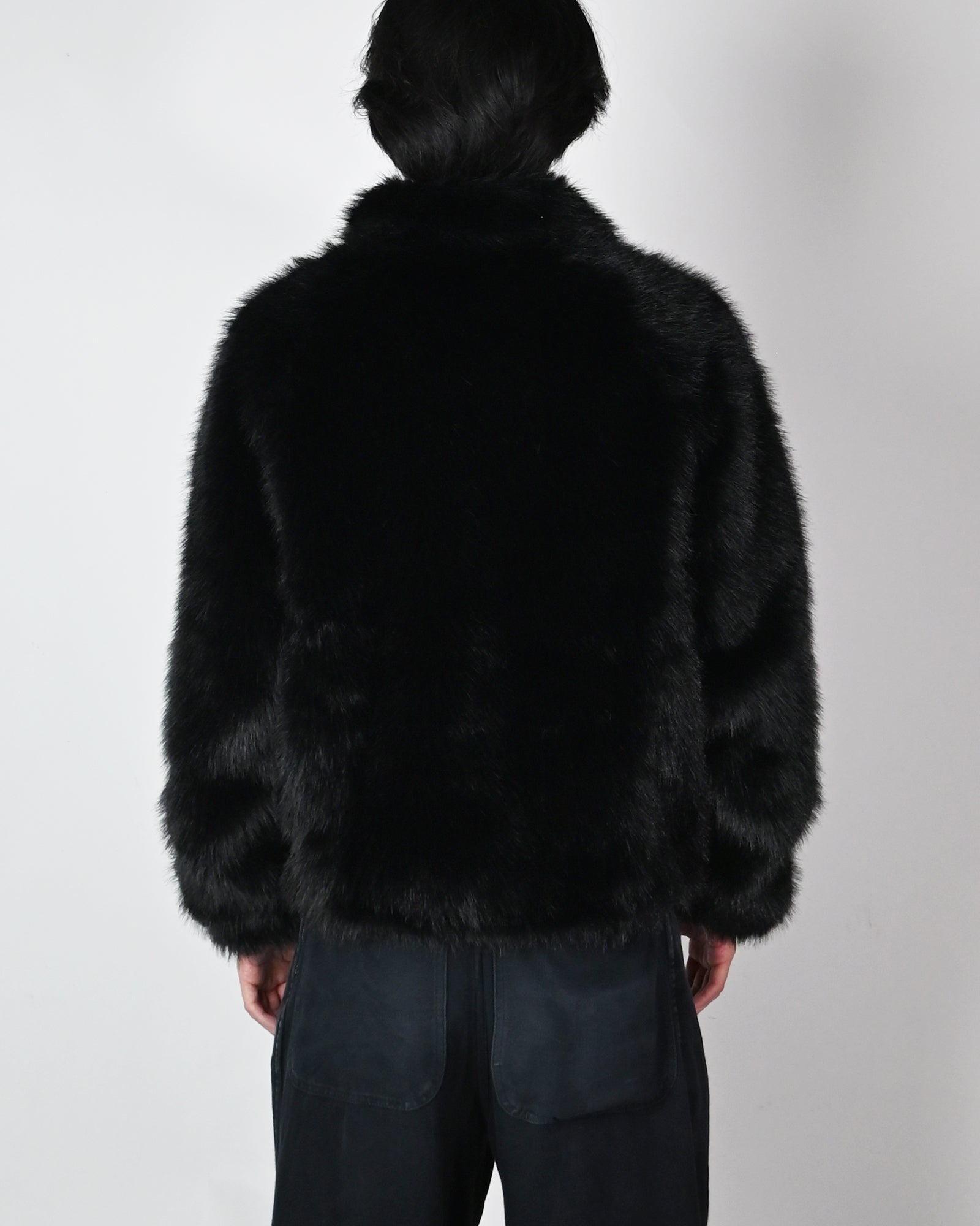 LAST NEST・last nest -  FUR JACKET / BLACK