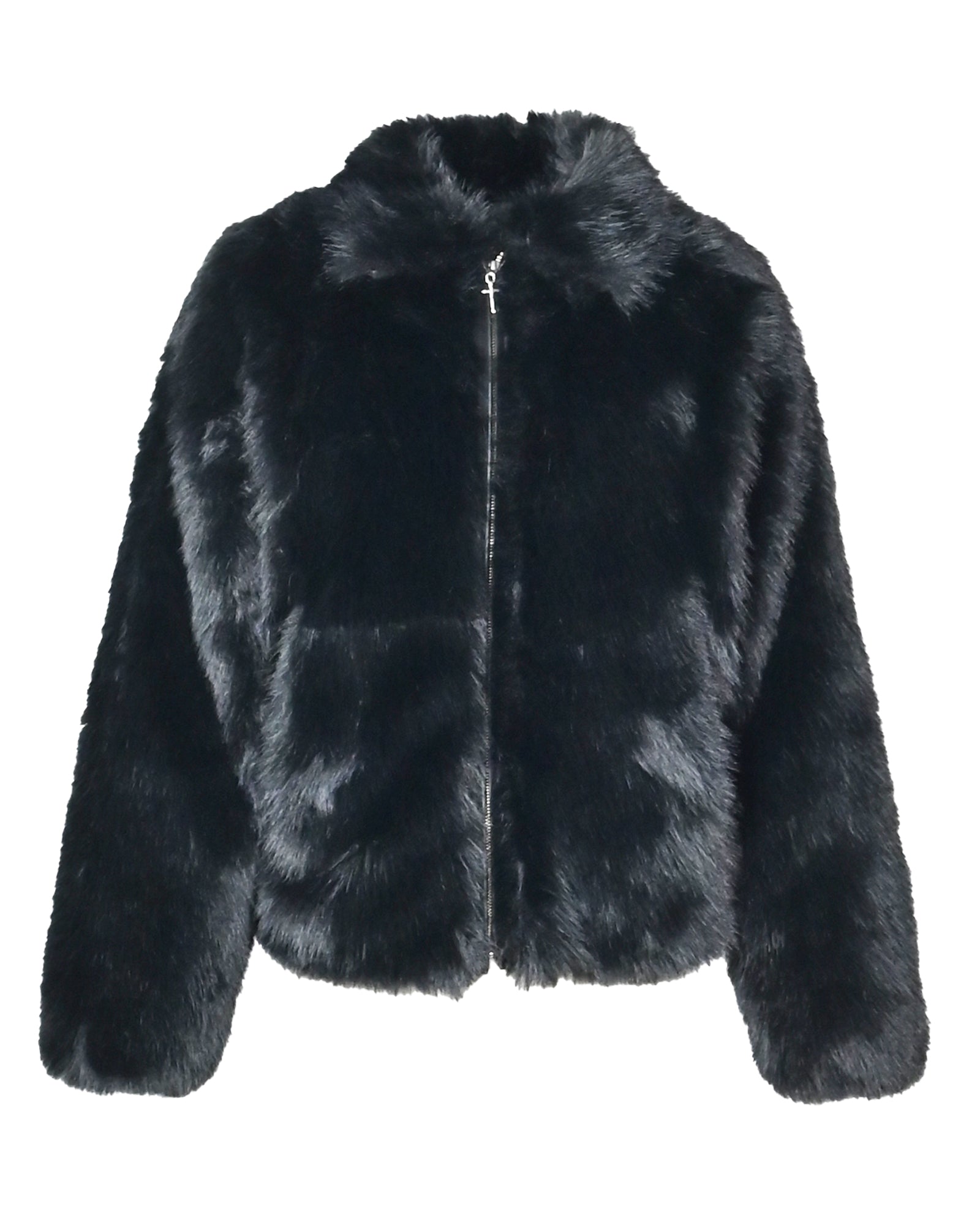 FUR JACKET / BLACK