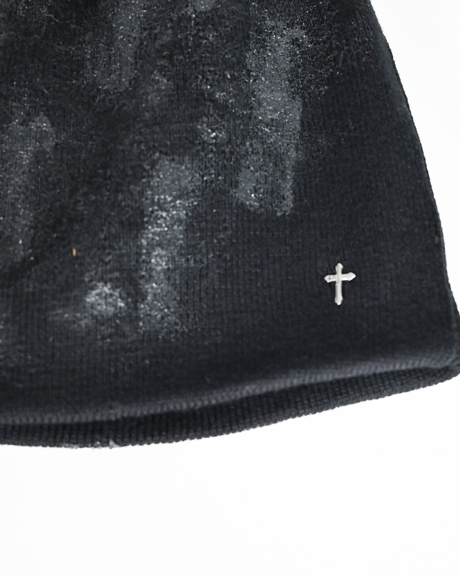 LAST NEST・ラストネスト - ニットキャップ・ビーニー COATING BEANIE / BLACK