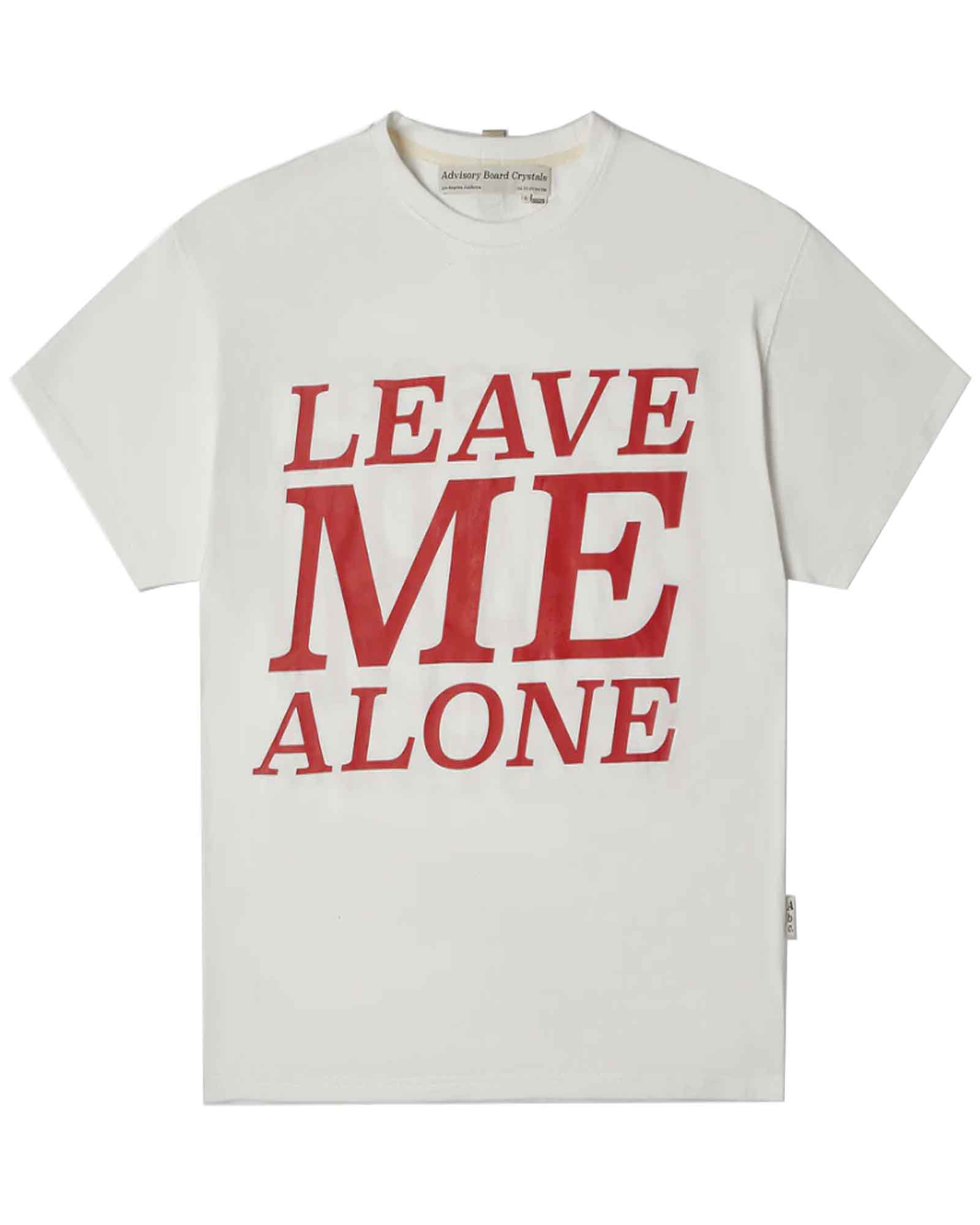 LEA VE ME ALONE S/S TEE / WHITE