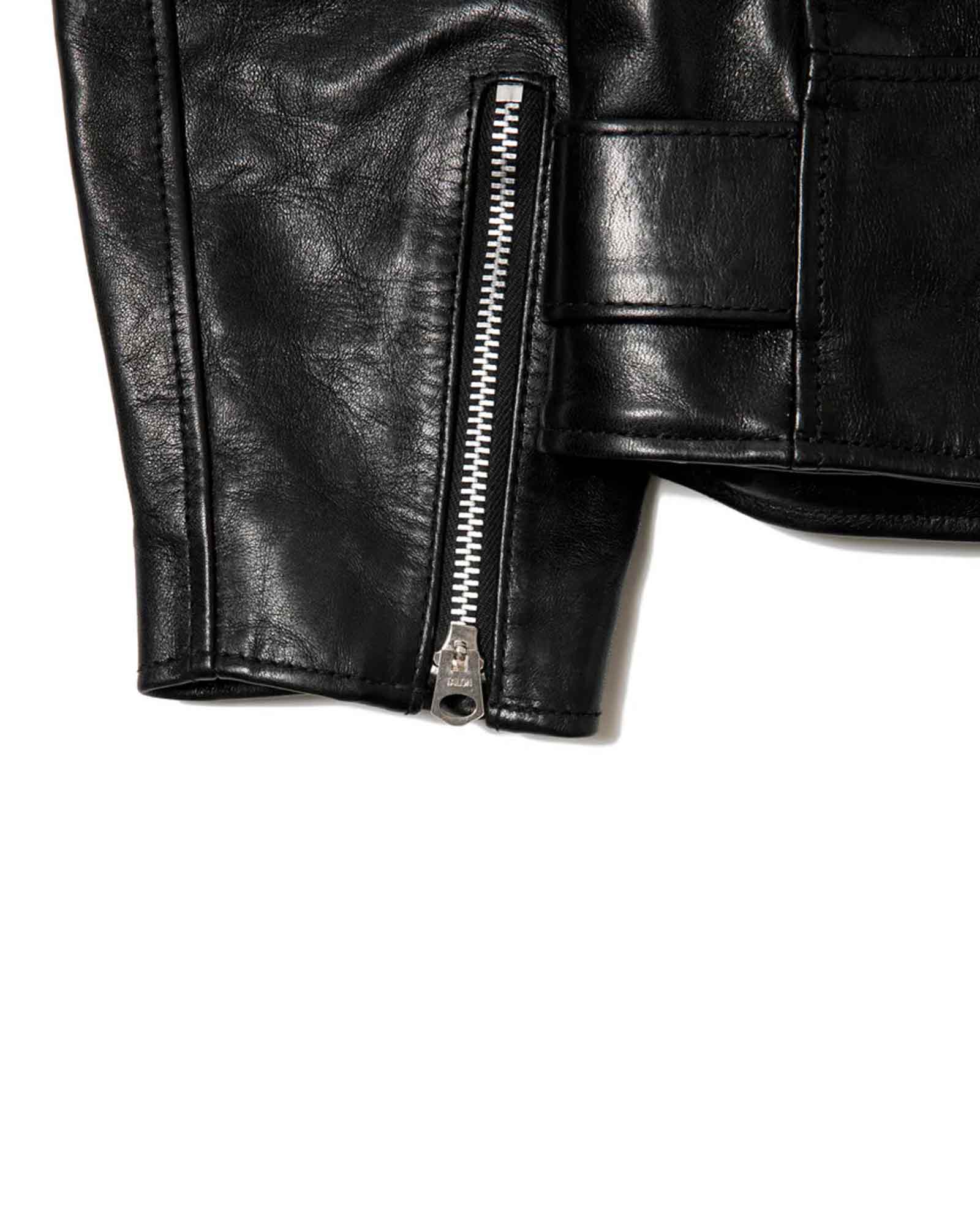 MASSES × LEATHER JKT VINTAGE W / BLACK
