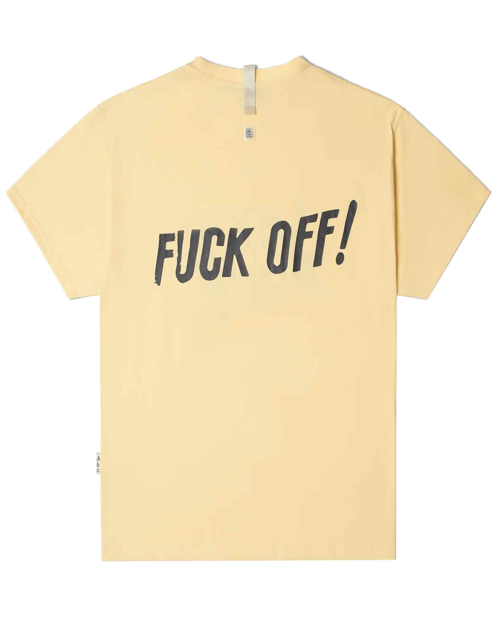 Advisory Board Crystals・アドバイザリー・ボード・クリスタルズ - Tシャツ・カットソー LET'S FUCK S/S TEE / YELLOW