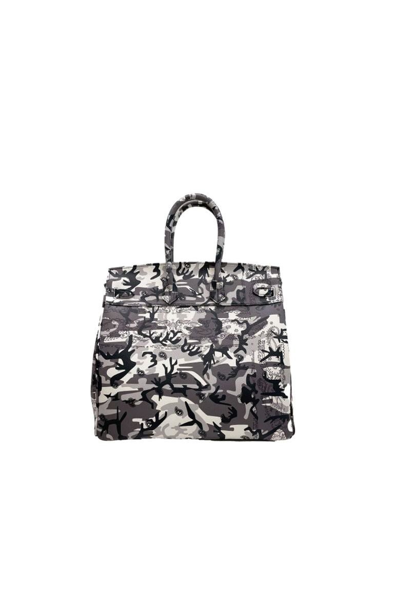 THE WORLD IS YOURS・ザ ワールド イズ ユアーズ - ハンドバッグ LIMITED TRAVEL BAG 35 / GREY/SILVER