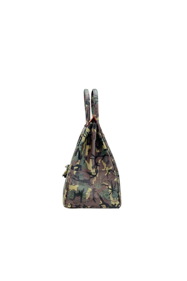 THE WORLD IS YOURS × LIMITED TRAVEL BAG 35 / KAHKI/SILVER