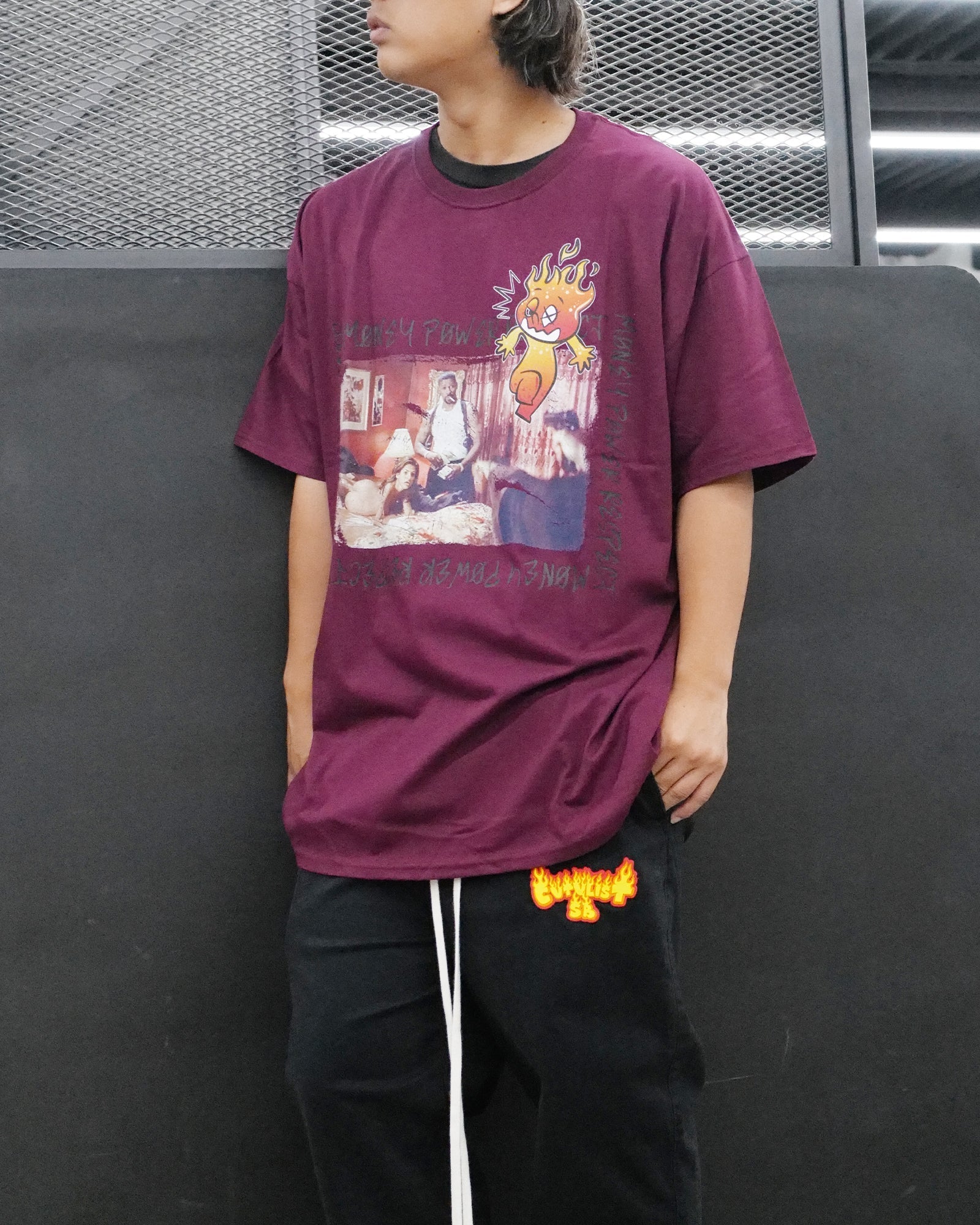 CVTVLIST・カタリスト - Tシャツ・カットソー SB | M.P.R TEE / WINE RED