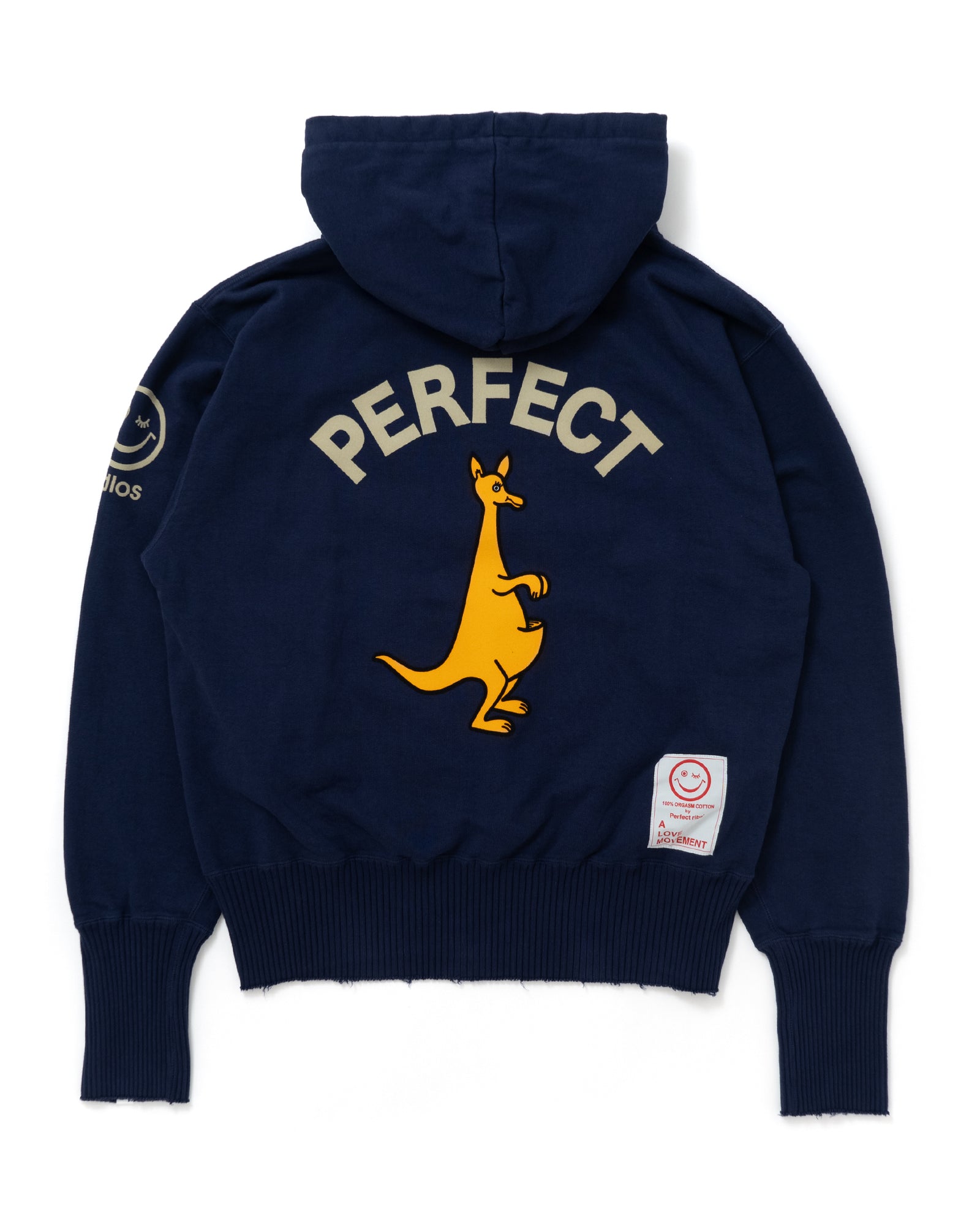 Perfectribs × LOVE THIEF BASIC HOODIE / NAVY PURPLE