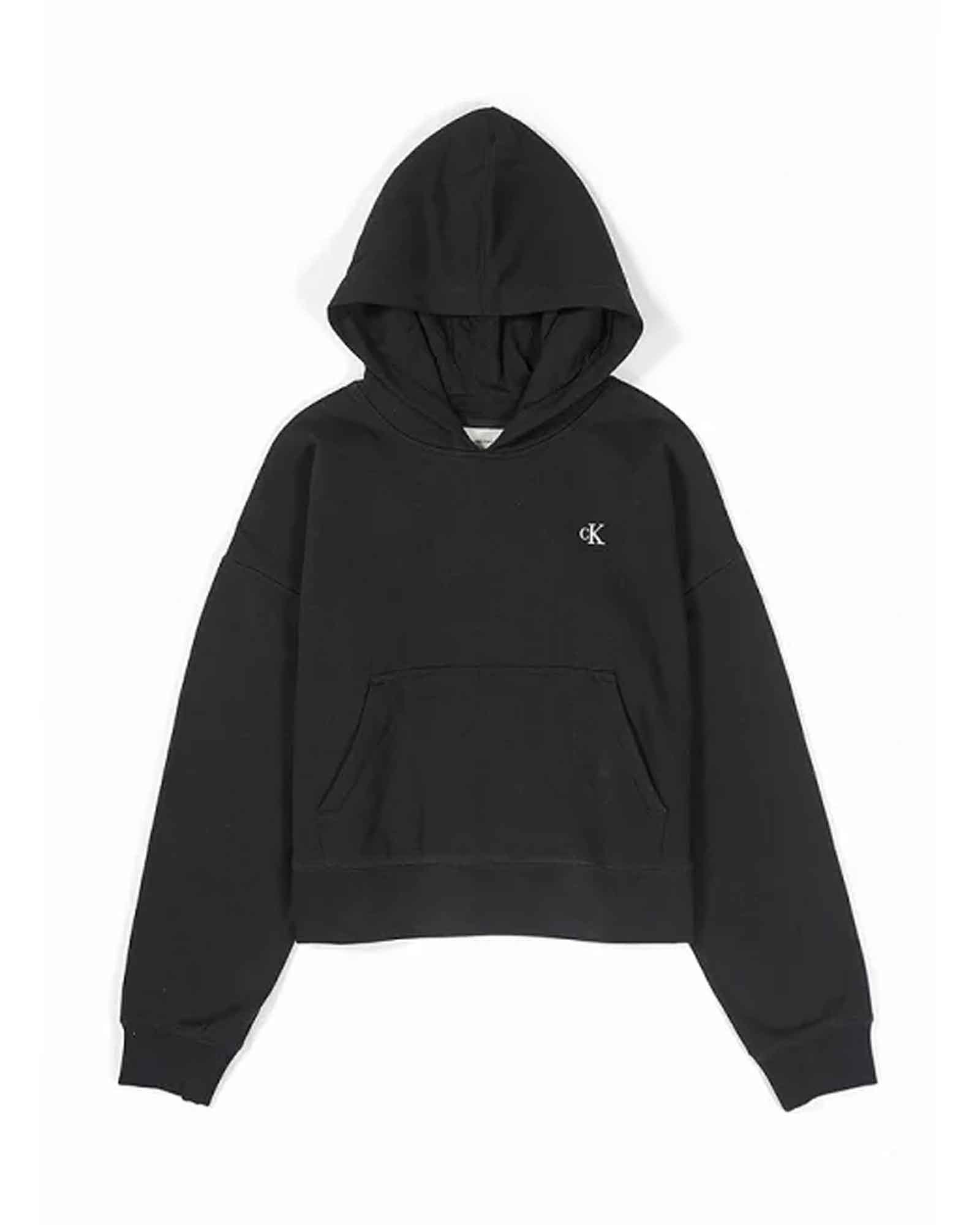 Calvin Klein・カルバン クライン - パーカー・フーディ LS ARCHIVE FLEECE PO HOOD / BLACK