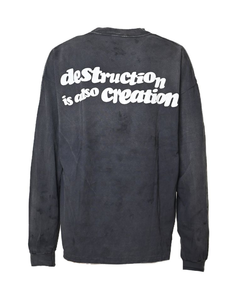 READYMADE × LS T DESTRUCTION / BLACK