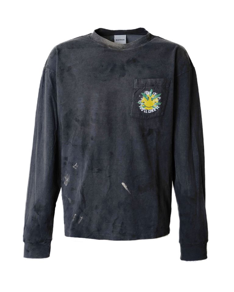 LS T - SHIRT SNAKE / BLACK