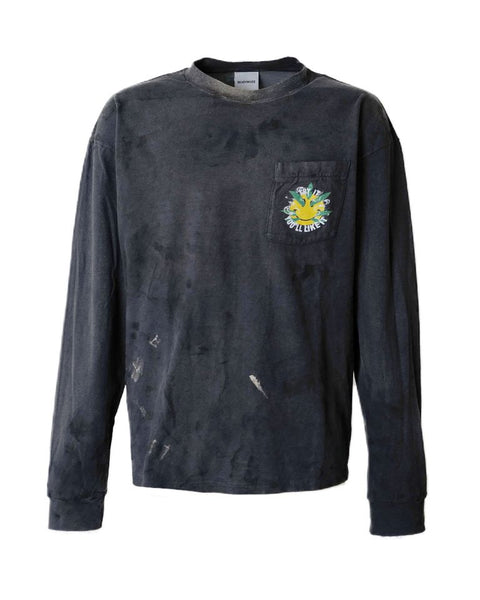 トップス READYMADE L/S T-SHIRT SNAKE (BLACK) READYMADE (レディメイド) LS T-SHIRT SNAKE / BLACK | Detail