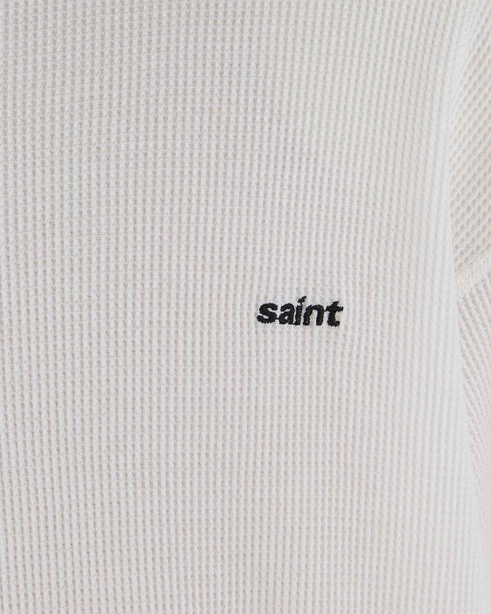 ©SAINT M××××××・saint michael -  LS THARMAL TEE / WHITE